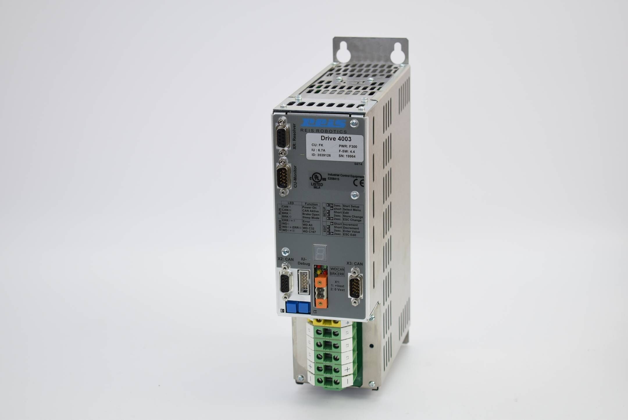 Reis Robotics Drive 4003 Servoverstärker 3539126
