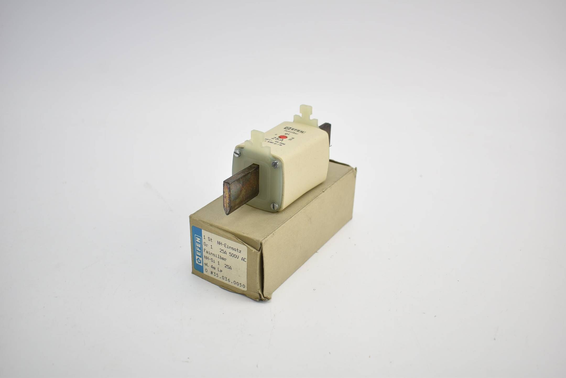 Efen NH-Einsatz Gr. 1 25 A 500V AC Feinsilber 35.036.0050