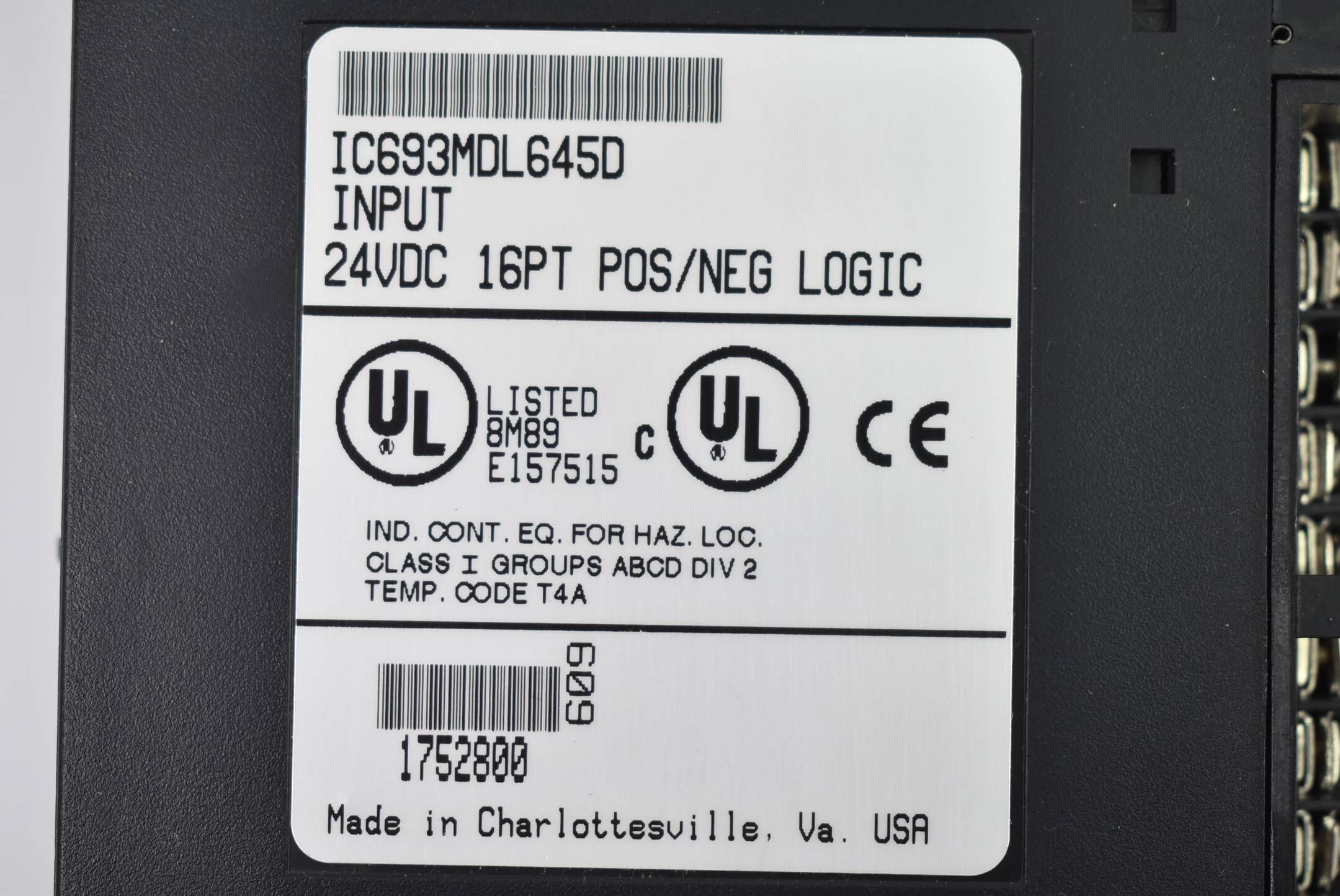 FANUC Output Modul IC693MDL645D ( 24VDC 16PT )