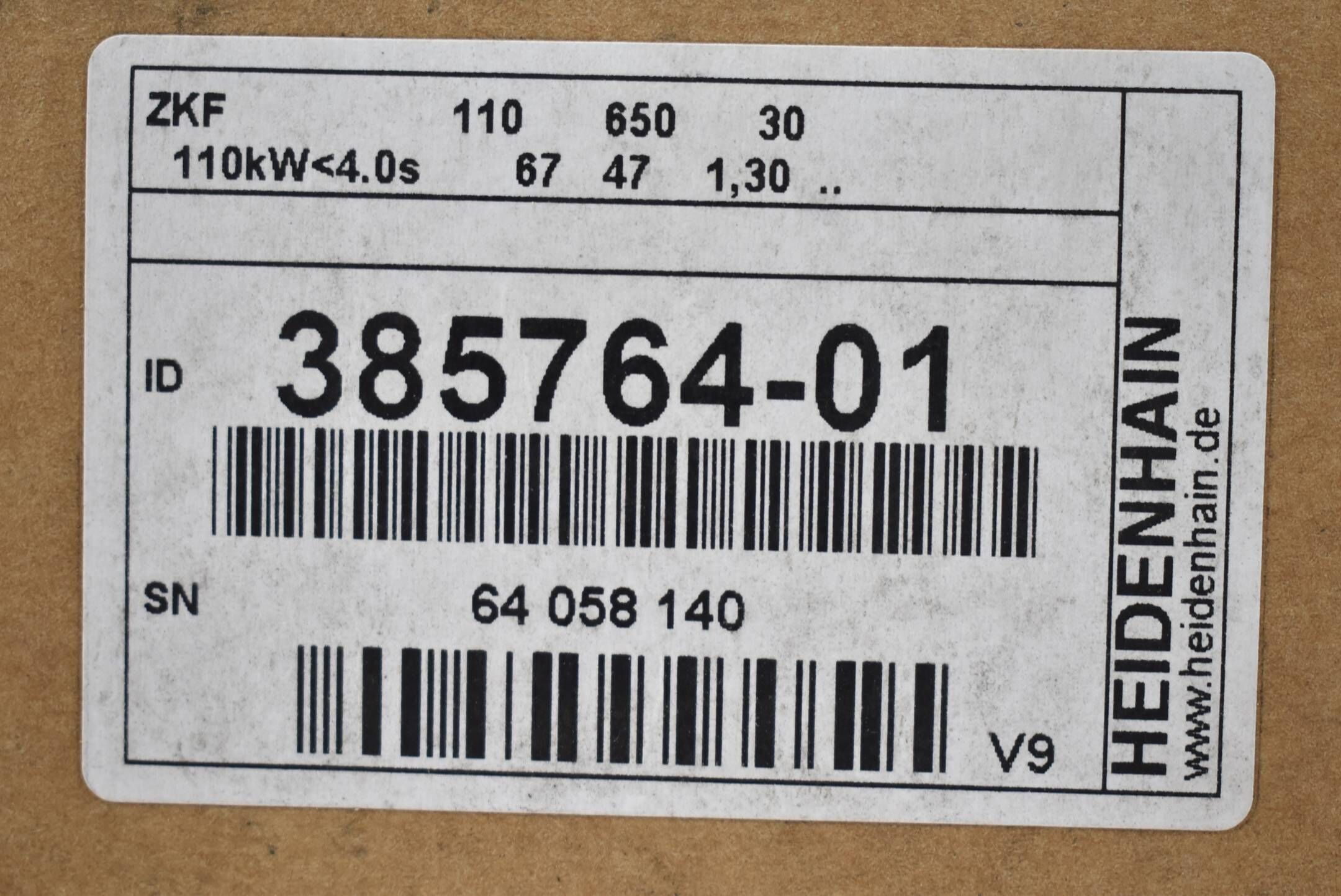 Heidenhain Zwischenkreis Filter 385764-01 ( V9 )