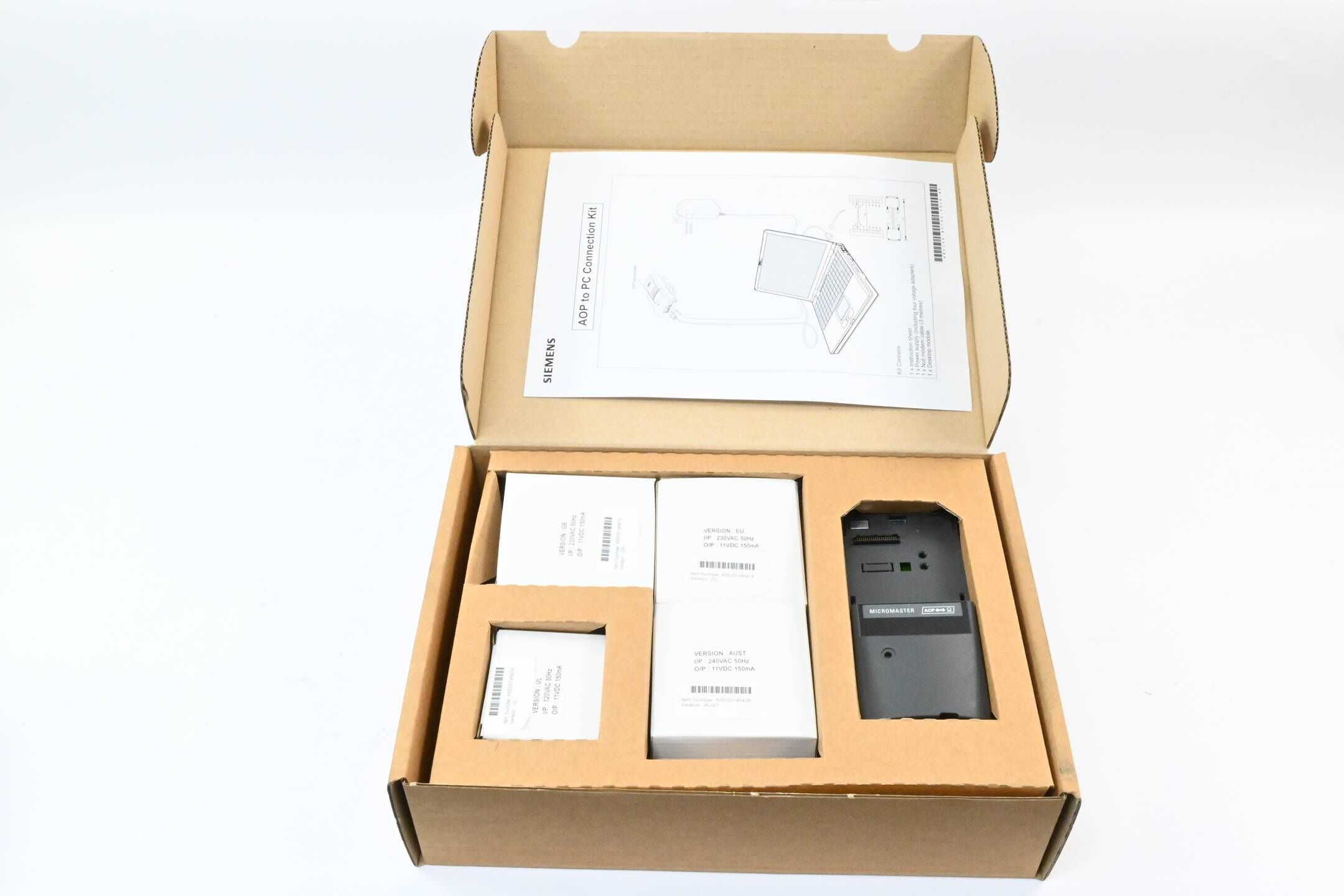Siemens Micromaster PC-AOP Montagesatz 6SE6400-0PA00-0AA0 / 6SE6 400-0PA00-0AA0