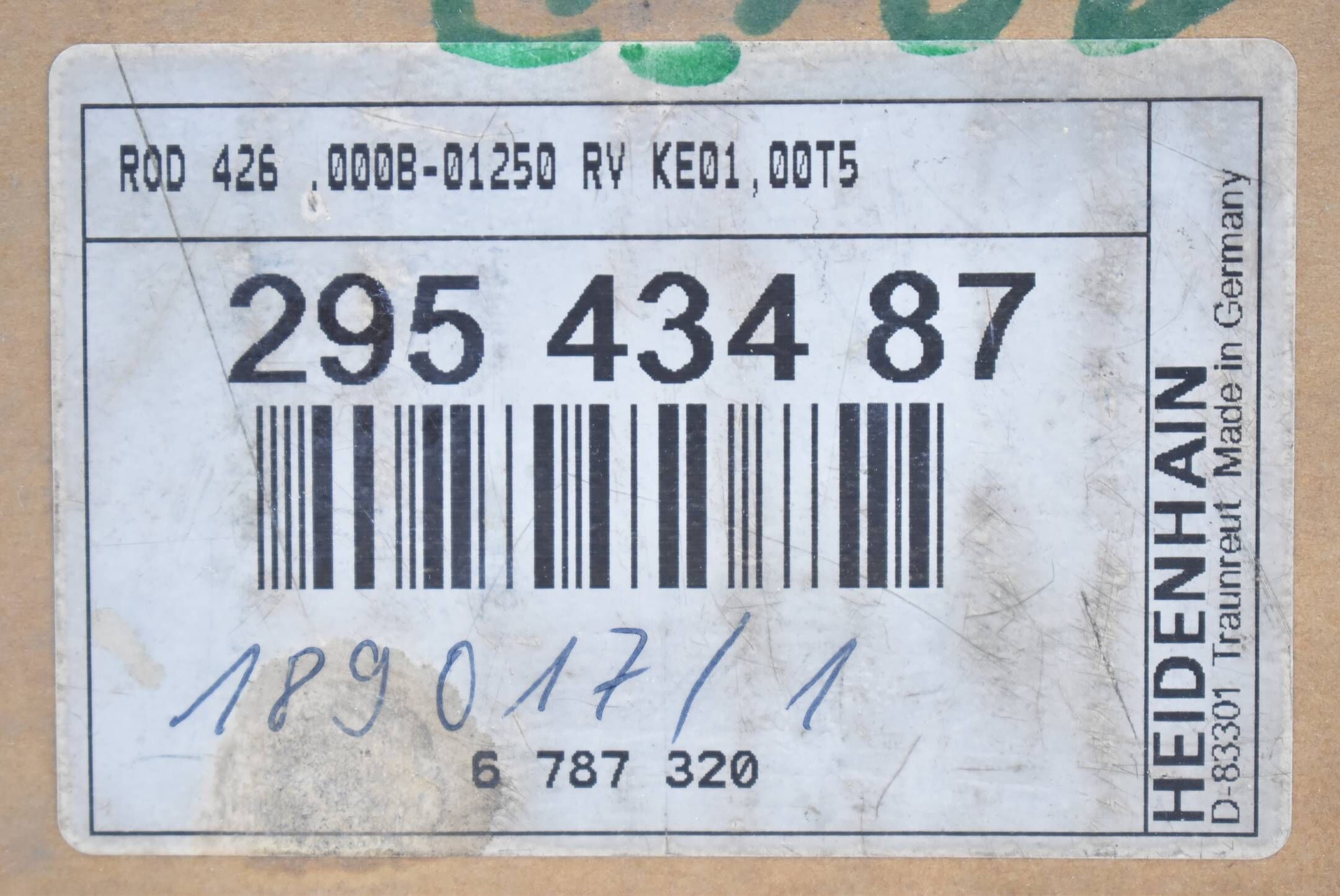 Heidenhain Drehgeber ROD 426.000B - 1250 ( 295 434 87 ) T7