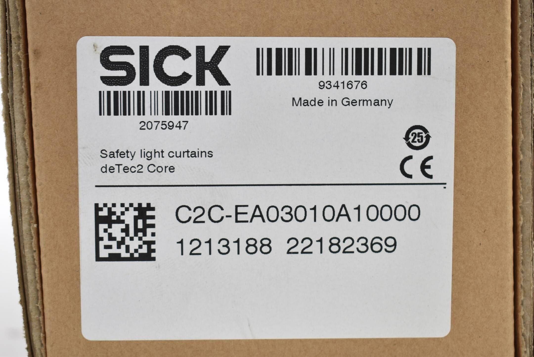 Sick Safety light curtains deTec / deTec2 Core / Receiver C2C-EA03010A10000
