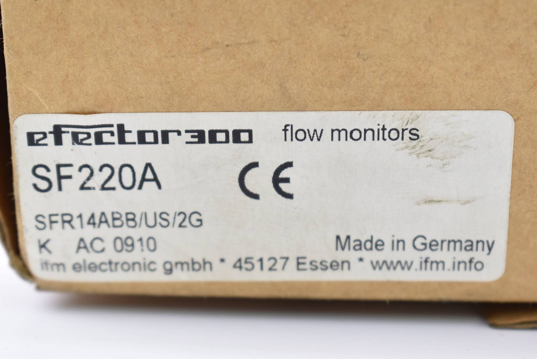 Ifm elecctronic efector300 Strömungssensor SF220A