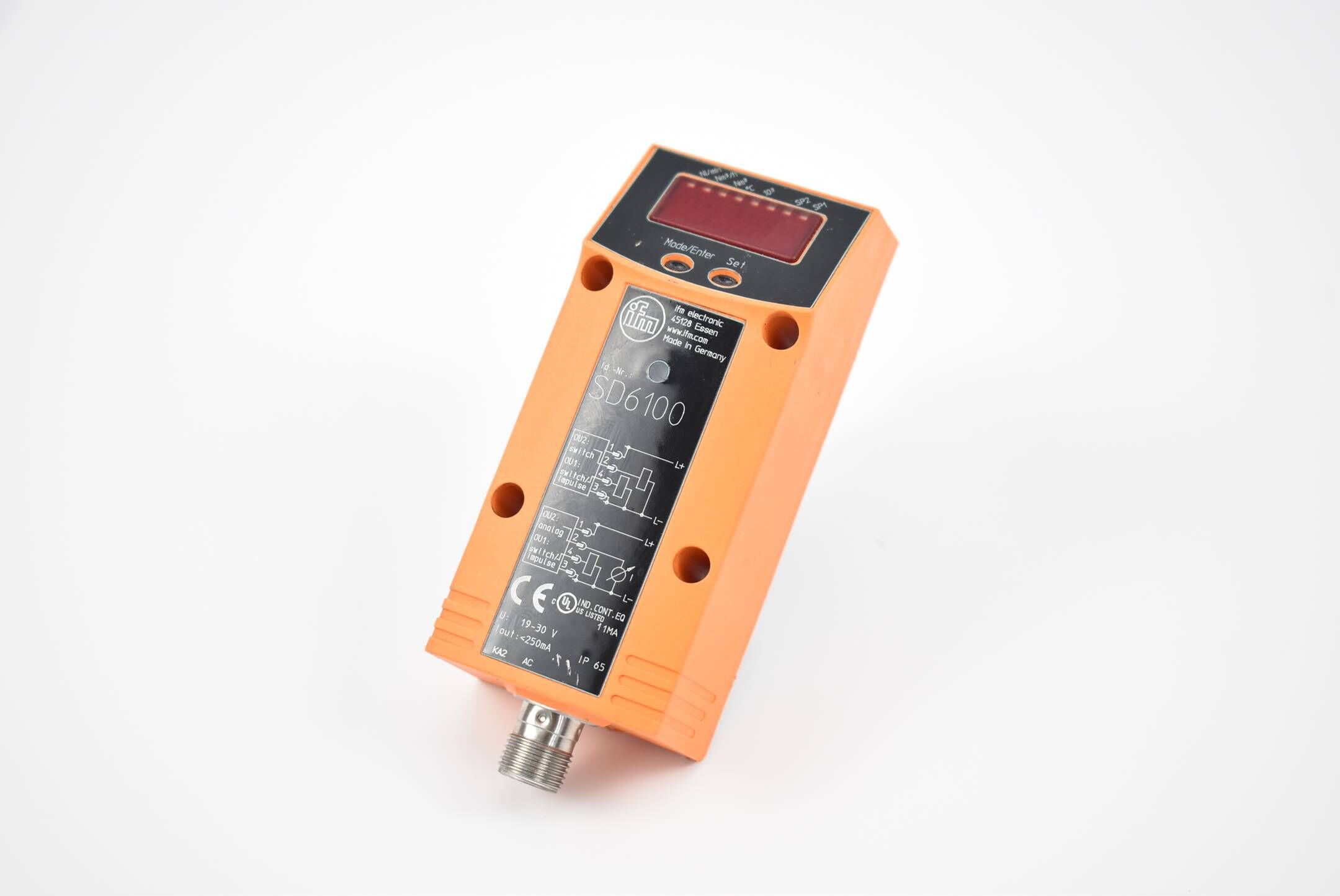 Ifm Electronic Druckluftzähler SD6100