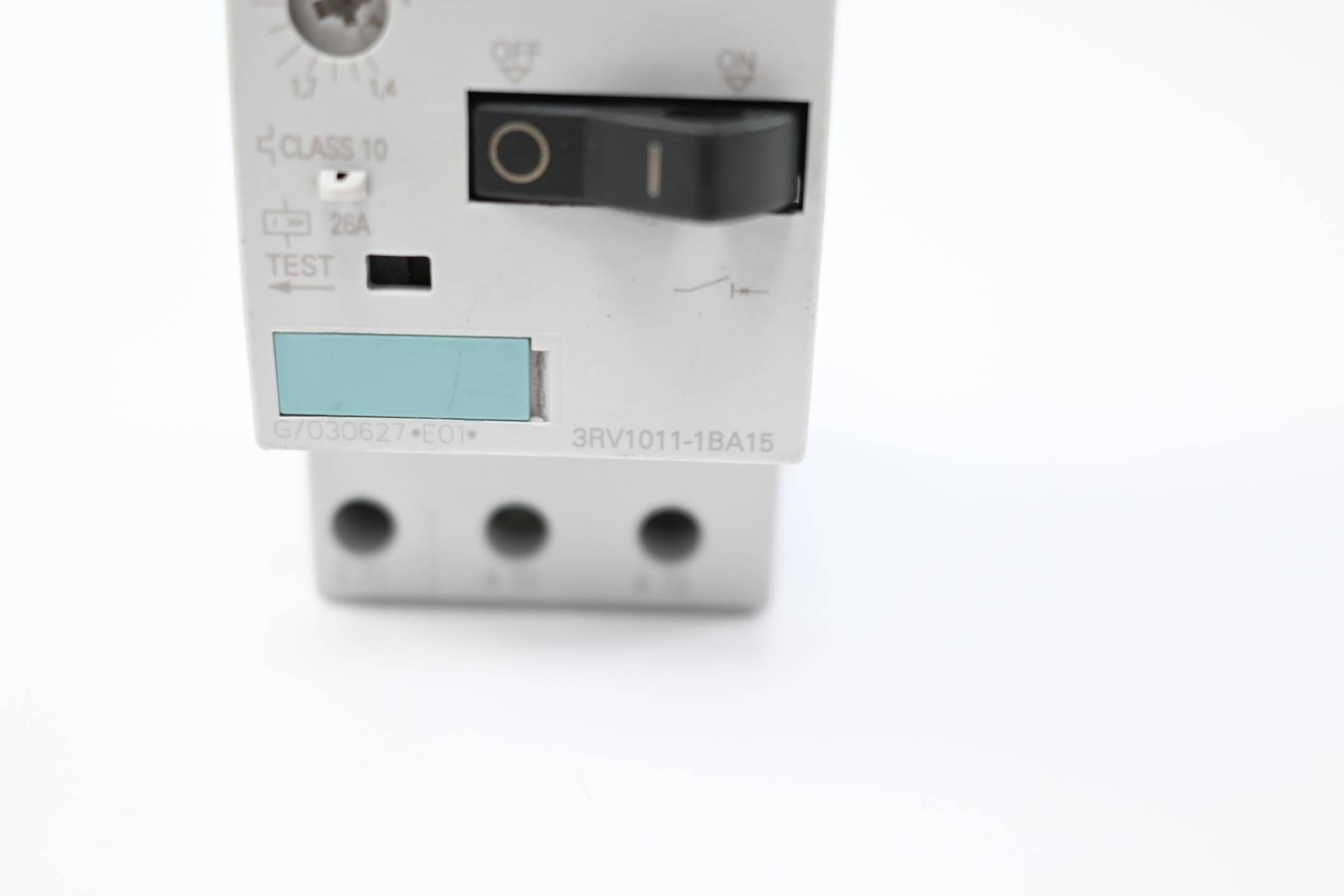 Siemens Leistungsschalter Sirius 3RV1011-1BA15 ( 3RV1 011-1BA15 ) + 3RV1901-E