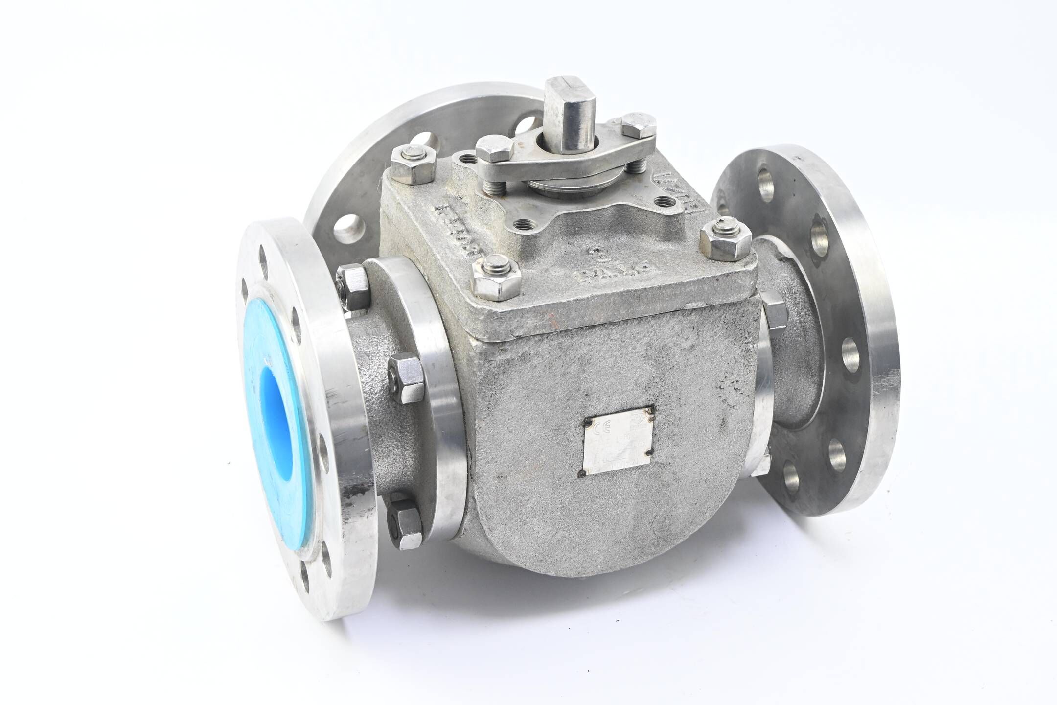 TYCO  3-Wege-Kugelhahn L-Port PN10/16 ( DN80 ) KEH-L775