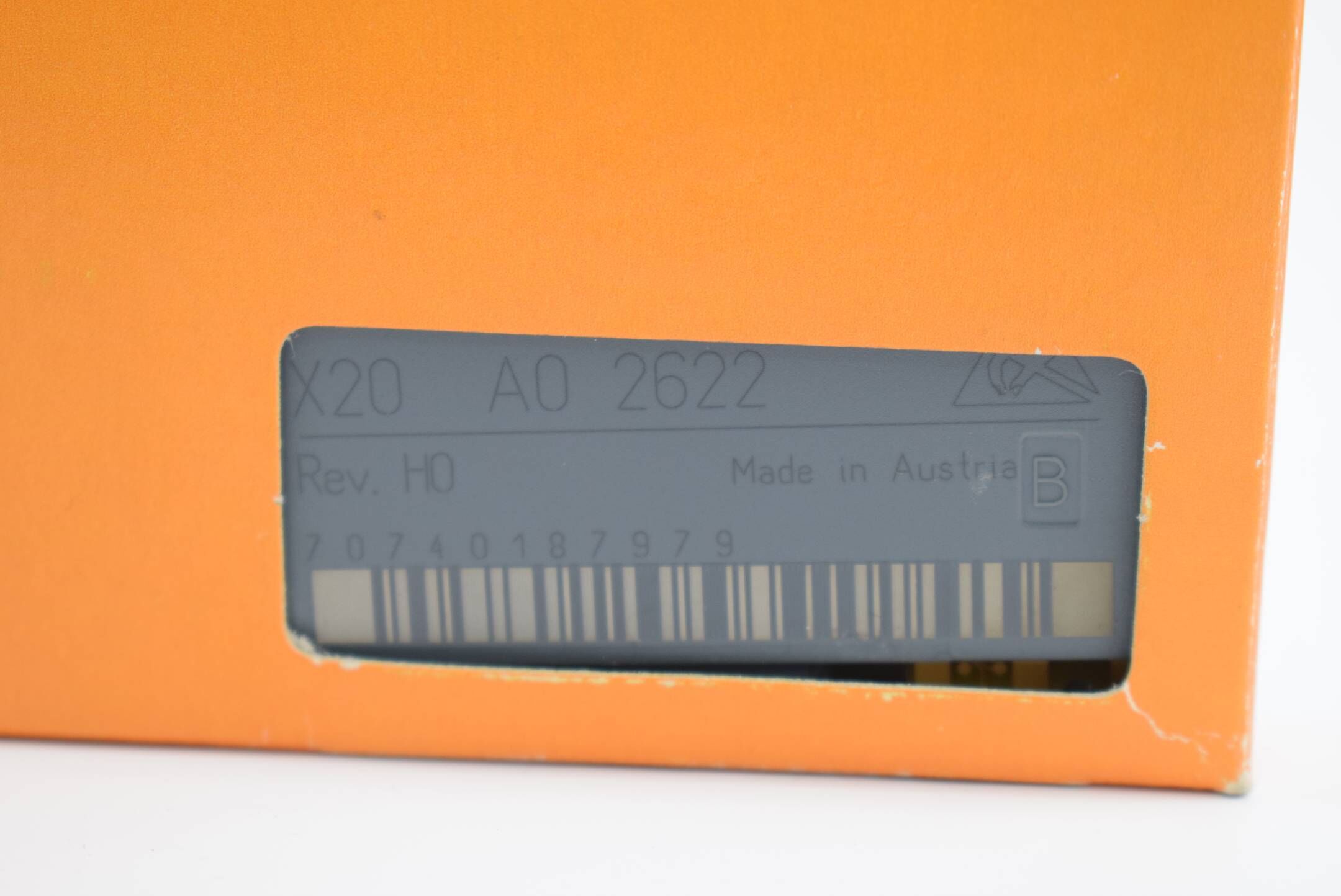 B&R Automation anal. Ausgangsmodul X20 AO 2622 ( X20AO2622 ) X20 A0 2622 Rev. H0