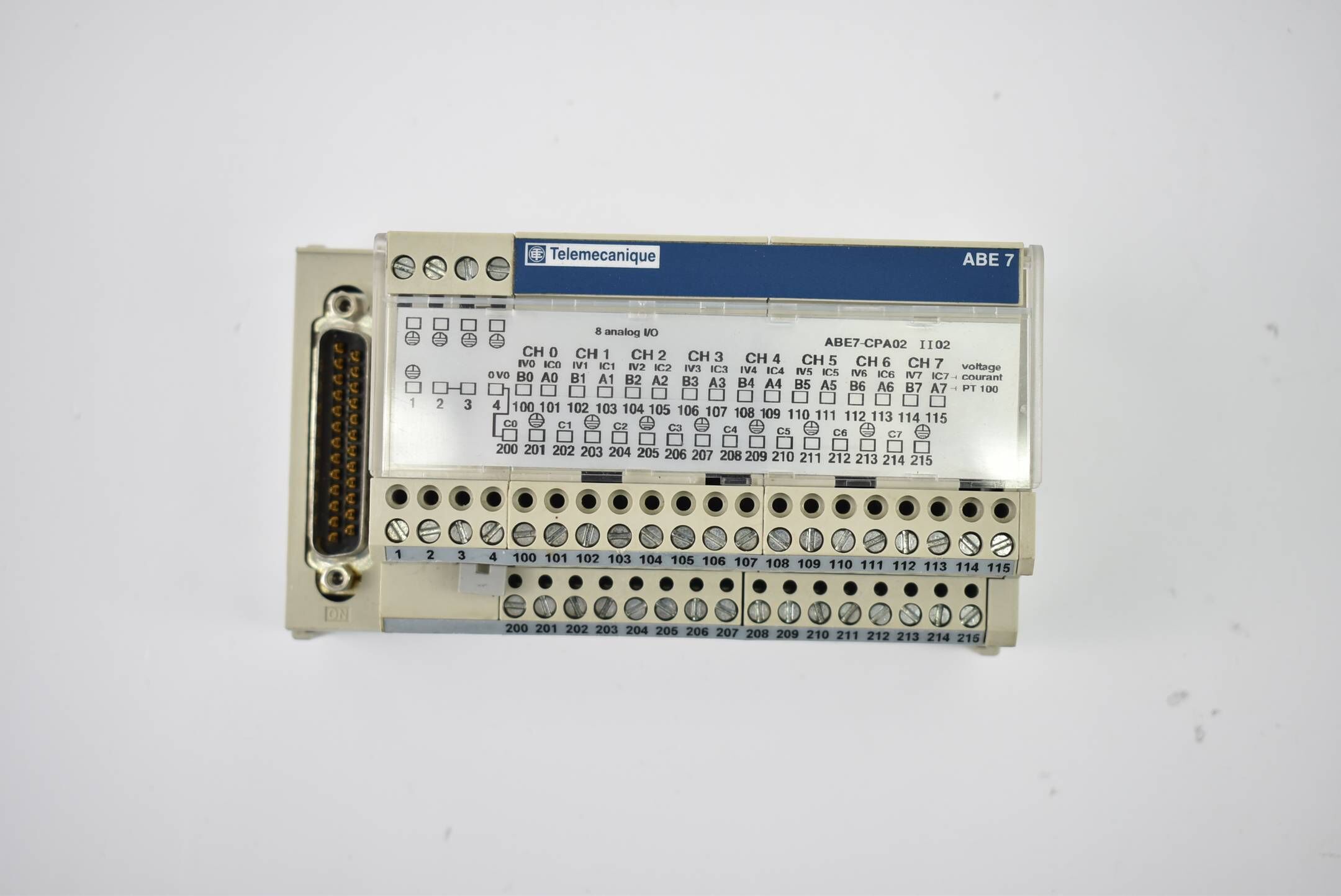 Telemecanique analoges Eingangsmodul ABE7-CAP02