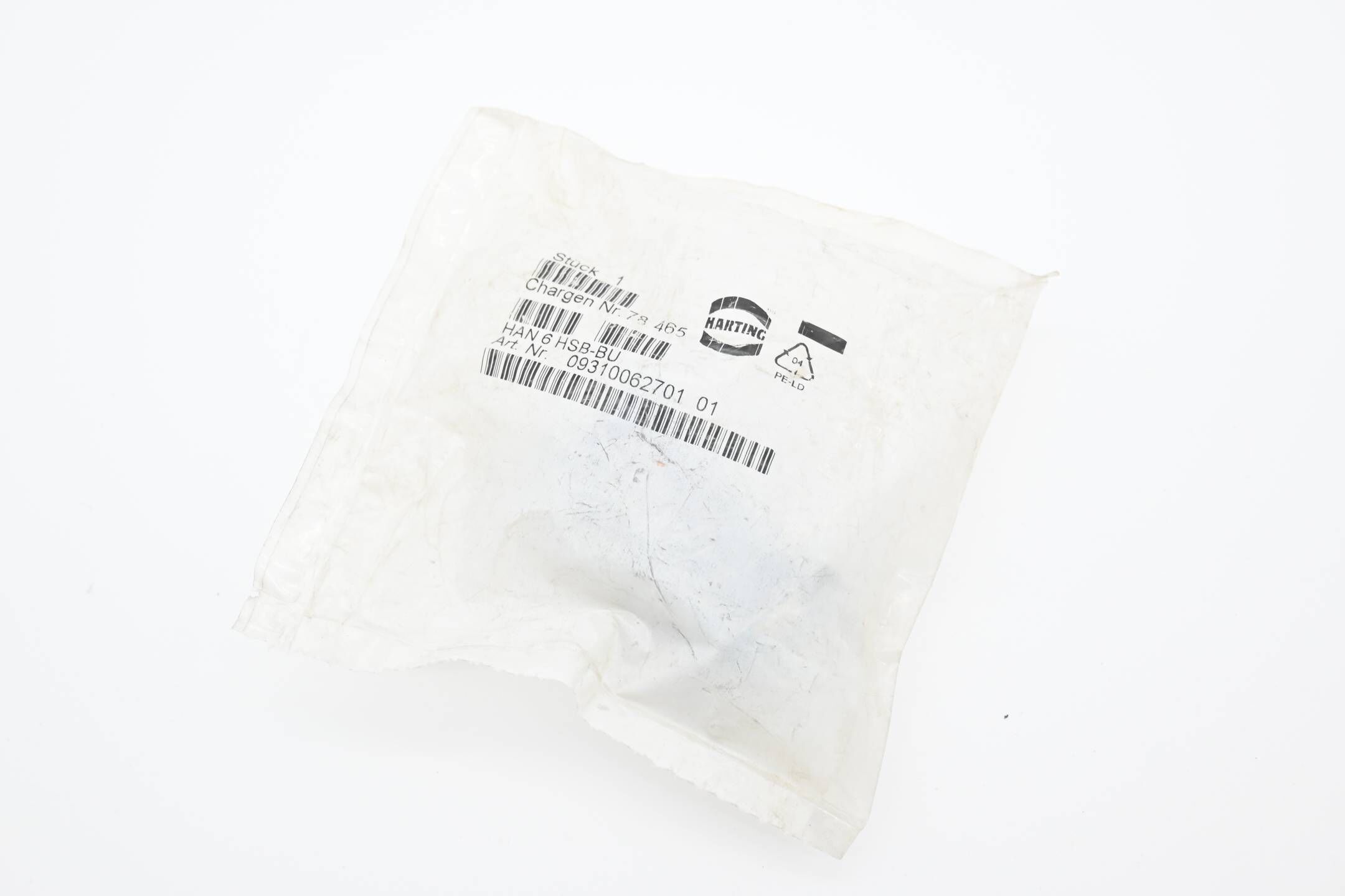 Harting Buchseneinsatz HAN 6 HSB-BU 09310062701 ( 09310062701 01 )