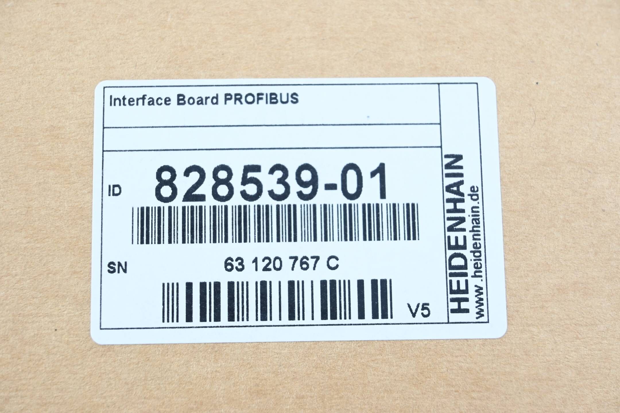 Heidenhain Interface Board Profibus ( 828539-01 ) Vers. V5 