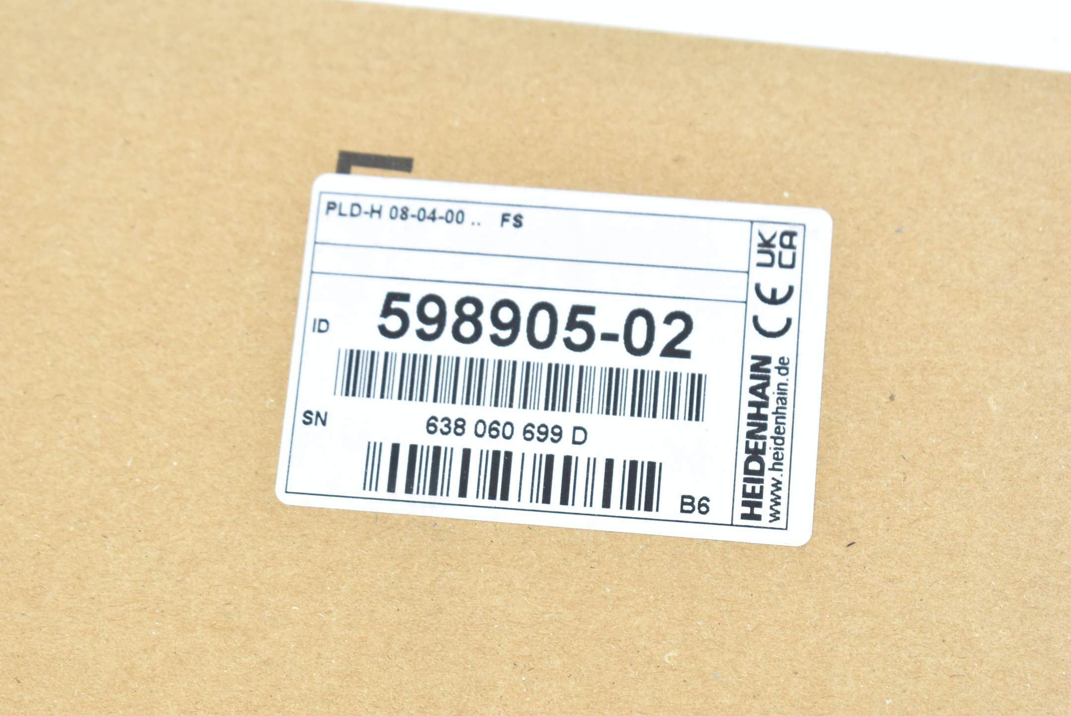 Heidenhain PLD-H 08-04-00 FS ( 598905-02 ) 598 905-02 Ver. B6