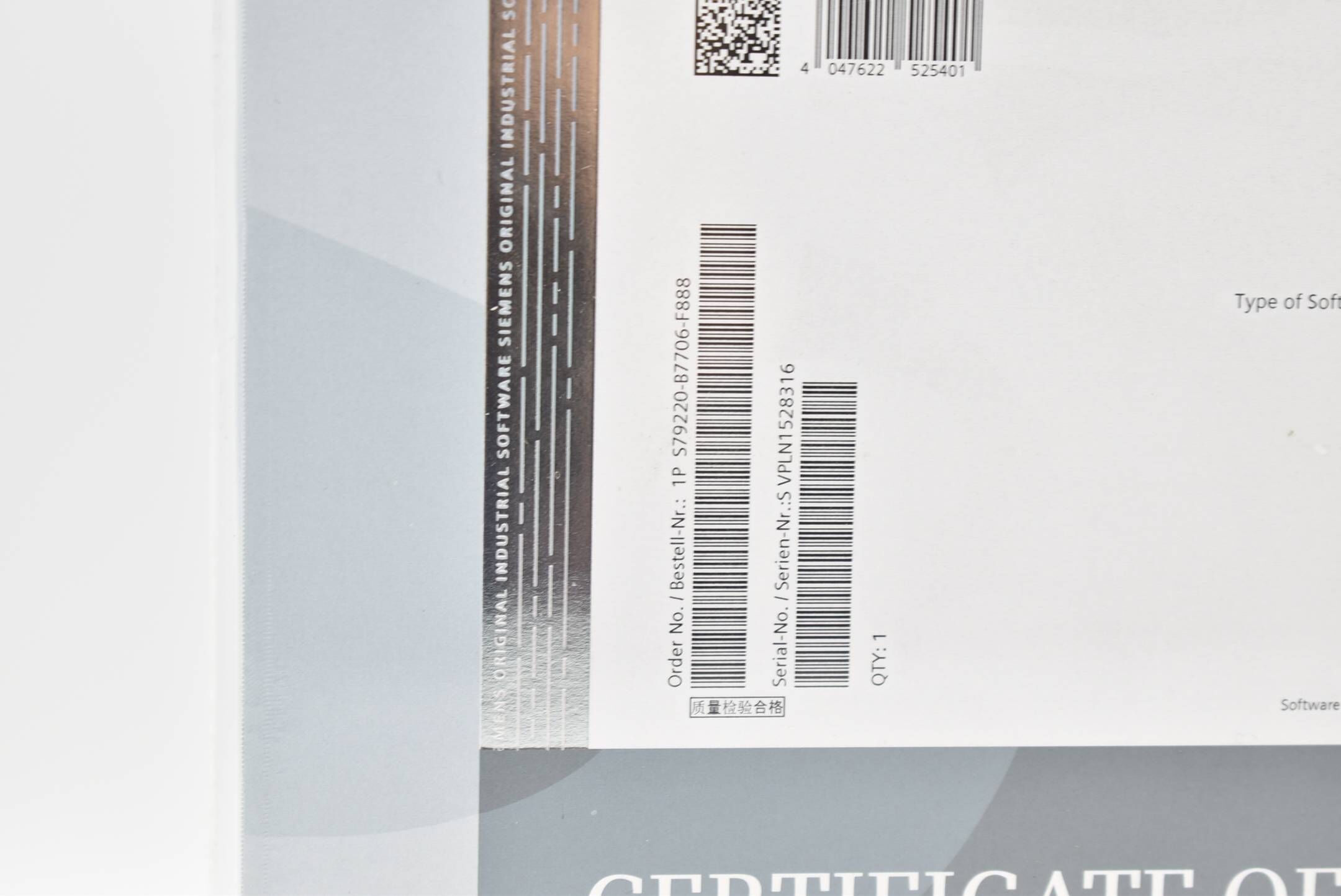 Siemens simatic PCS 7 V9.0 Partner Package Basic S79220-B7706-F888