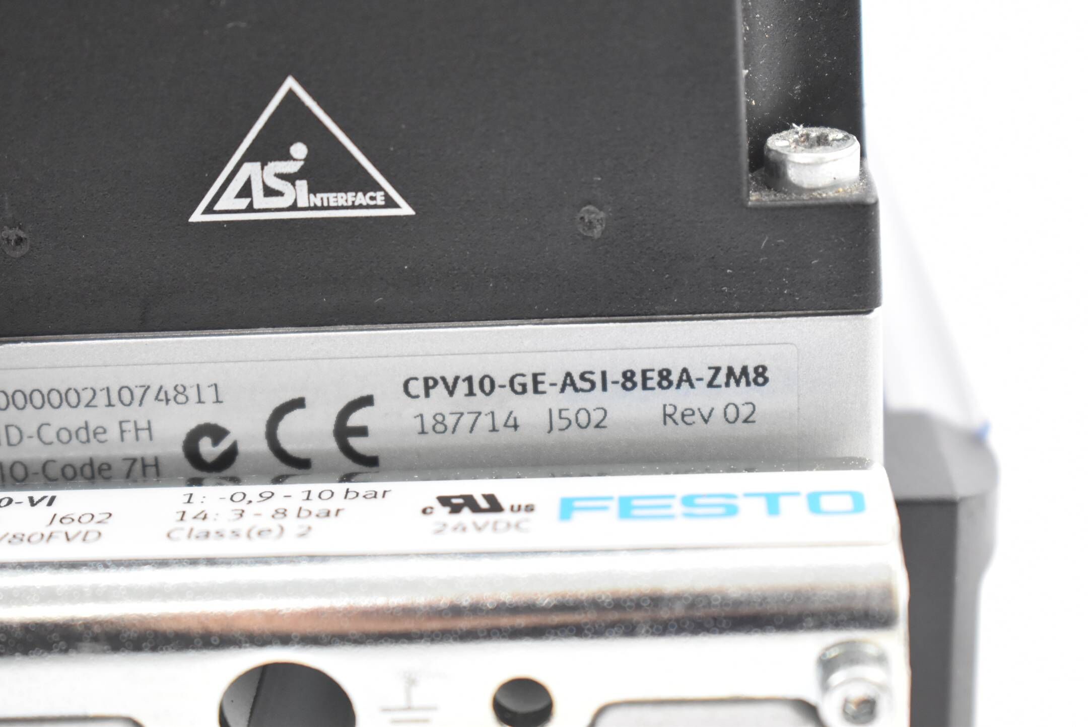 Festo Ventilinsel CPV10-VI 18200 + 187714 + 152423 + 161414 + 161368