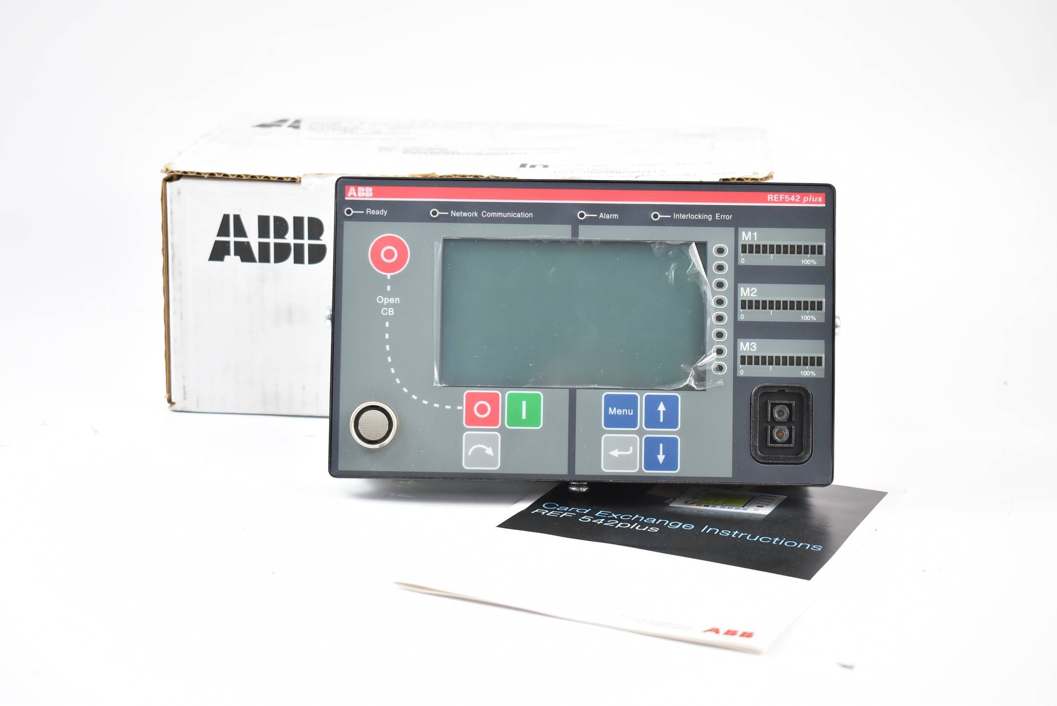 ABB REF542plus Bedienpanel HMI IEC 110-220VDC ( 1VCF750090R802 )