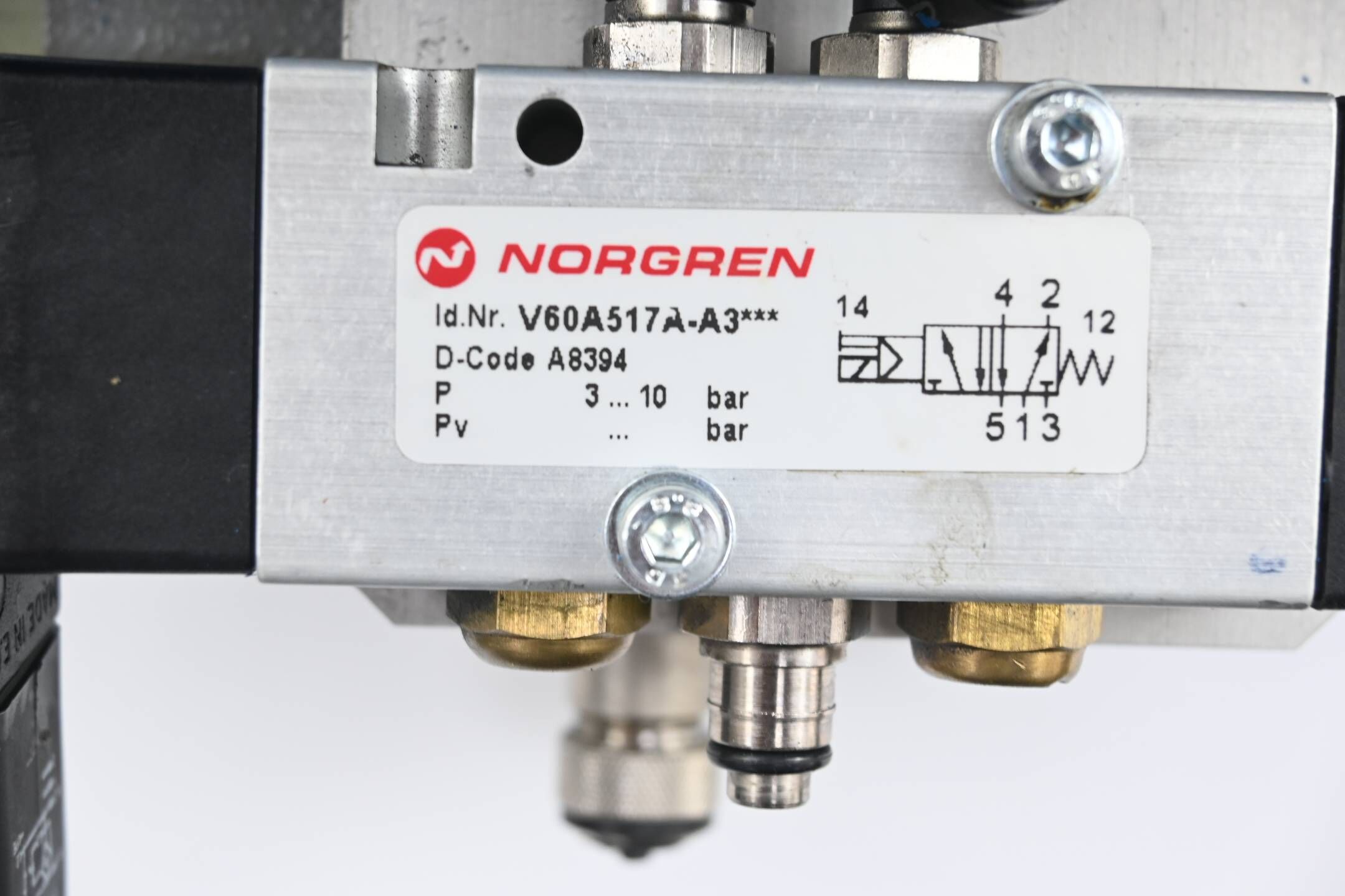 Linear Actuator MA506P-0D08-0321-0D0 inkl. Norgren V60A517A-A3***