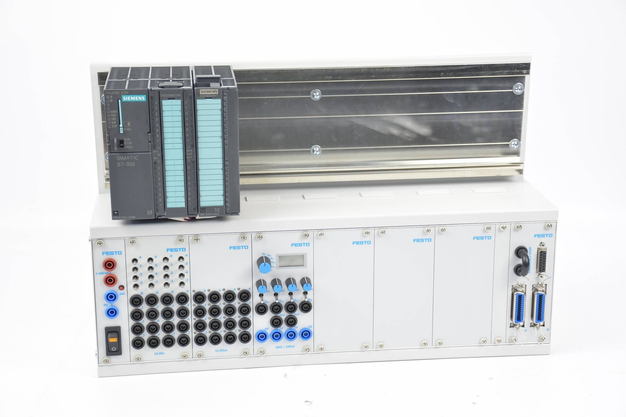 Festo Didactic EDU-Trainer 567108 Siemens 6ES7313-6CG04-0AB0 6ES7334-0CE01-0AA0