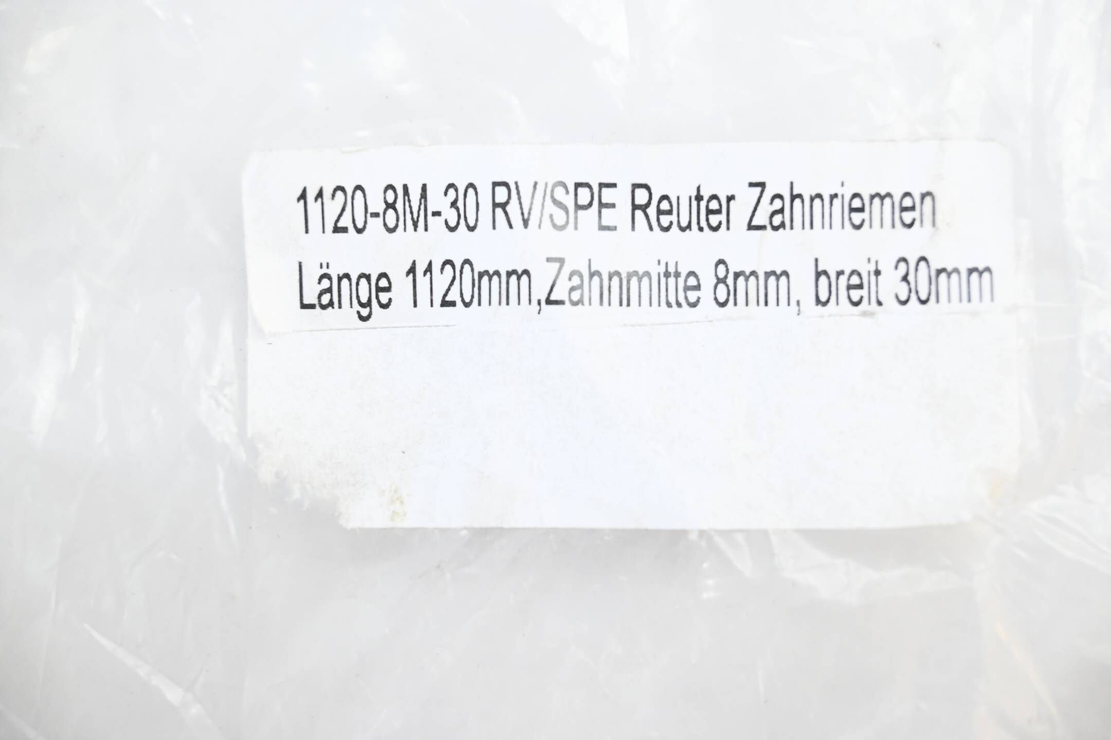 Reuter Zahnriemen 1120-8M-30 RV/SPE Länge 1120mm Breite 30mm Zahnmitte 8mm