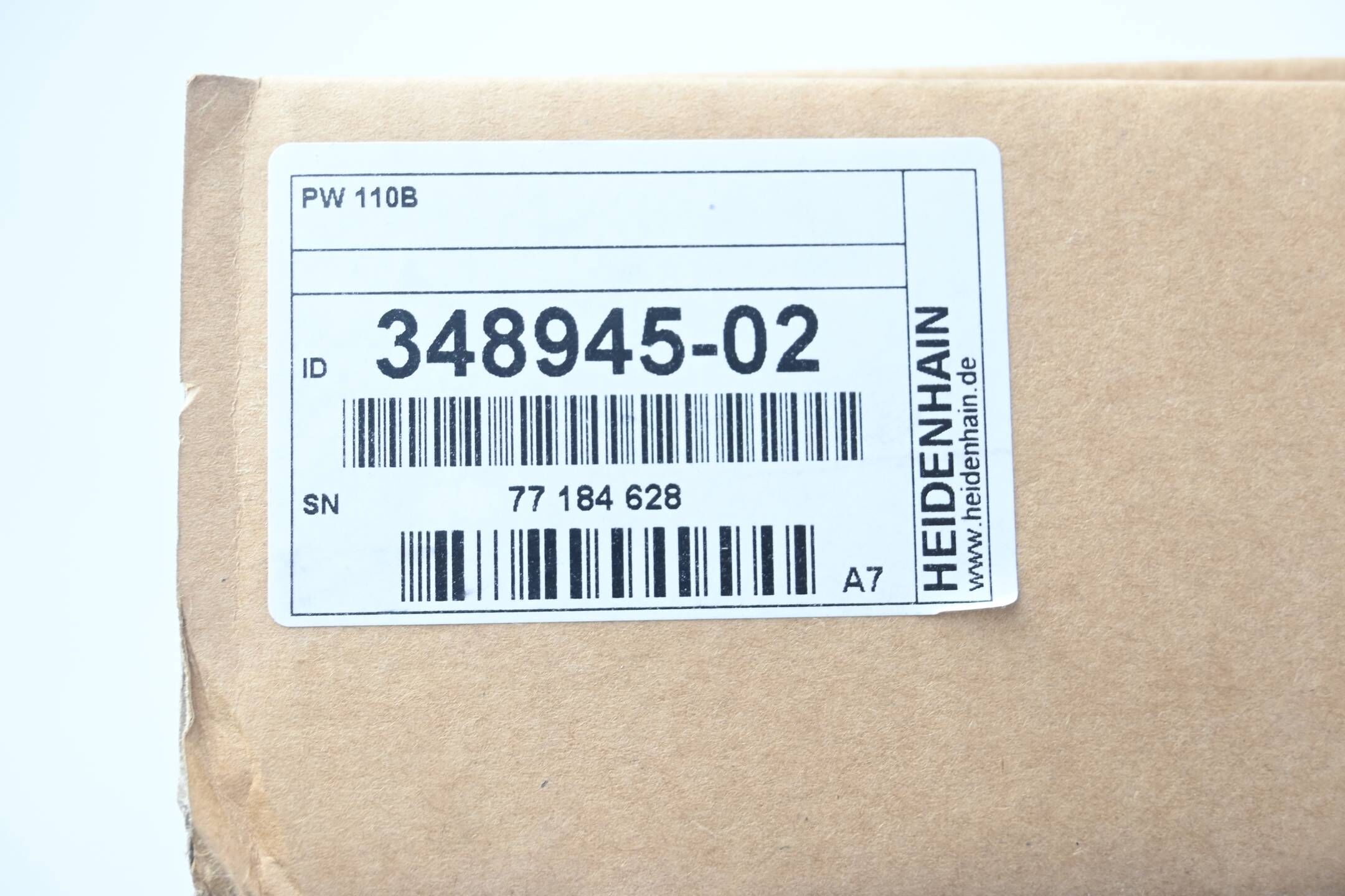 DEFEKT Heidenhain Pulswiderstandsmodul PW110B 348945-02 ( 348 945-02 ) A7