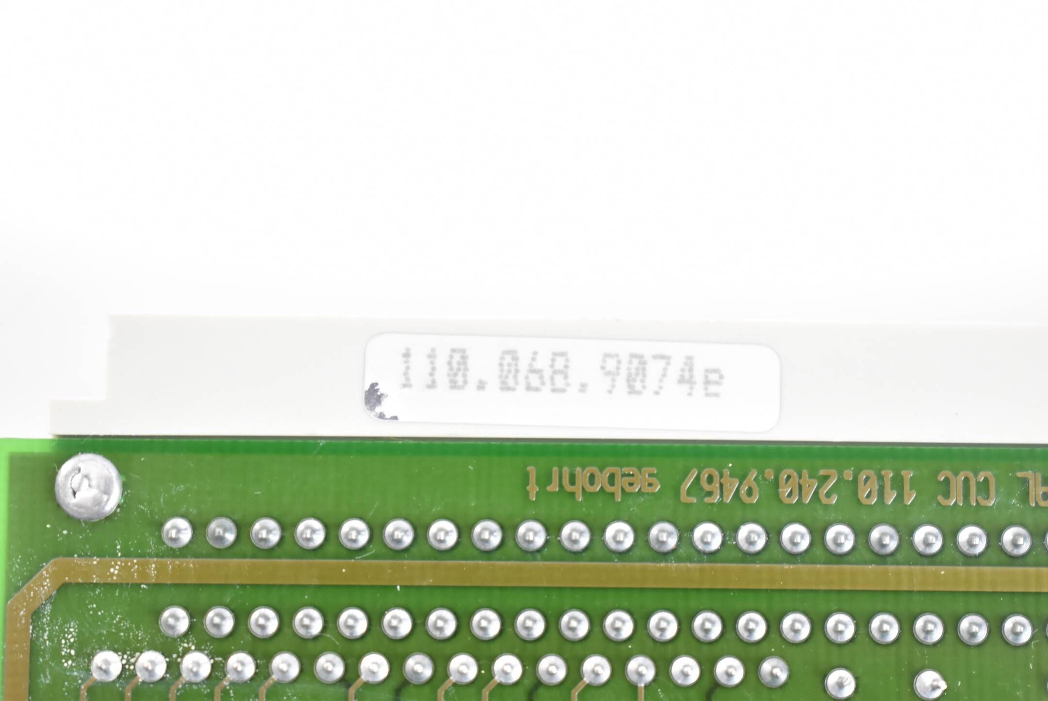 Netstal Einsteckplatine 110.068.9074e  ( 110.068.9074 e ) 