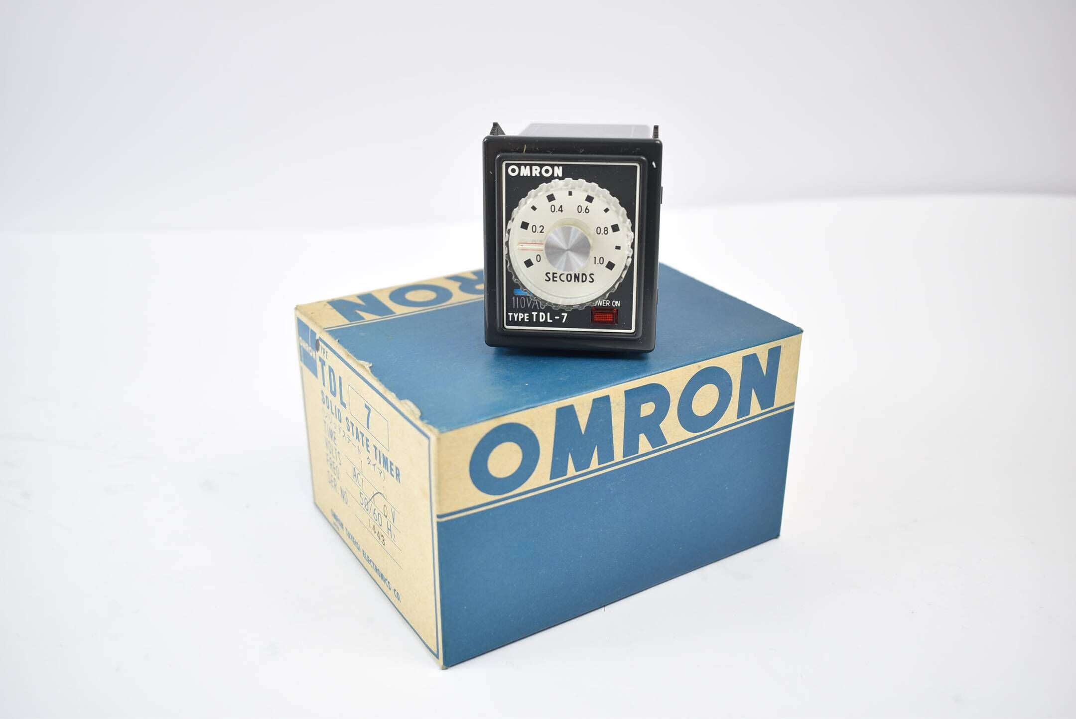 Omron Solid State Timer TDL-7 1s 110VAC