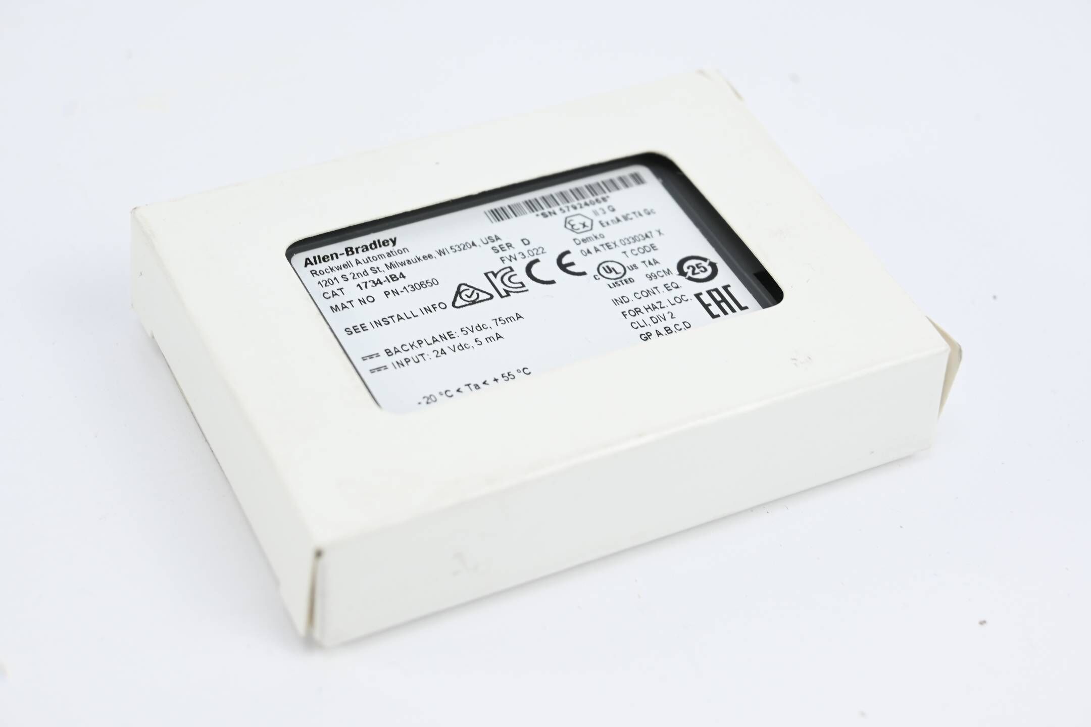 Allen Bradley Digitales Eingangsmodul 1734-IB4