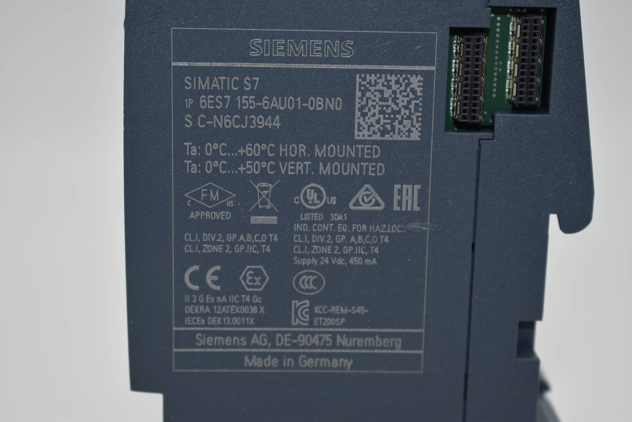 Siemens Simatic S7 ET 200SP IM155-6PN 6ES7 155-6AU01-0BN0 ( 6ES7155-6AU01-0BN0 )