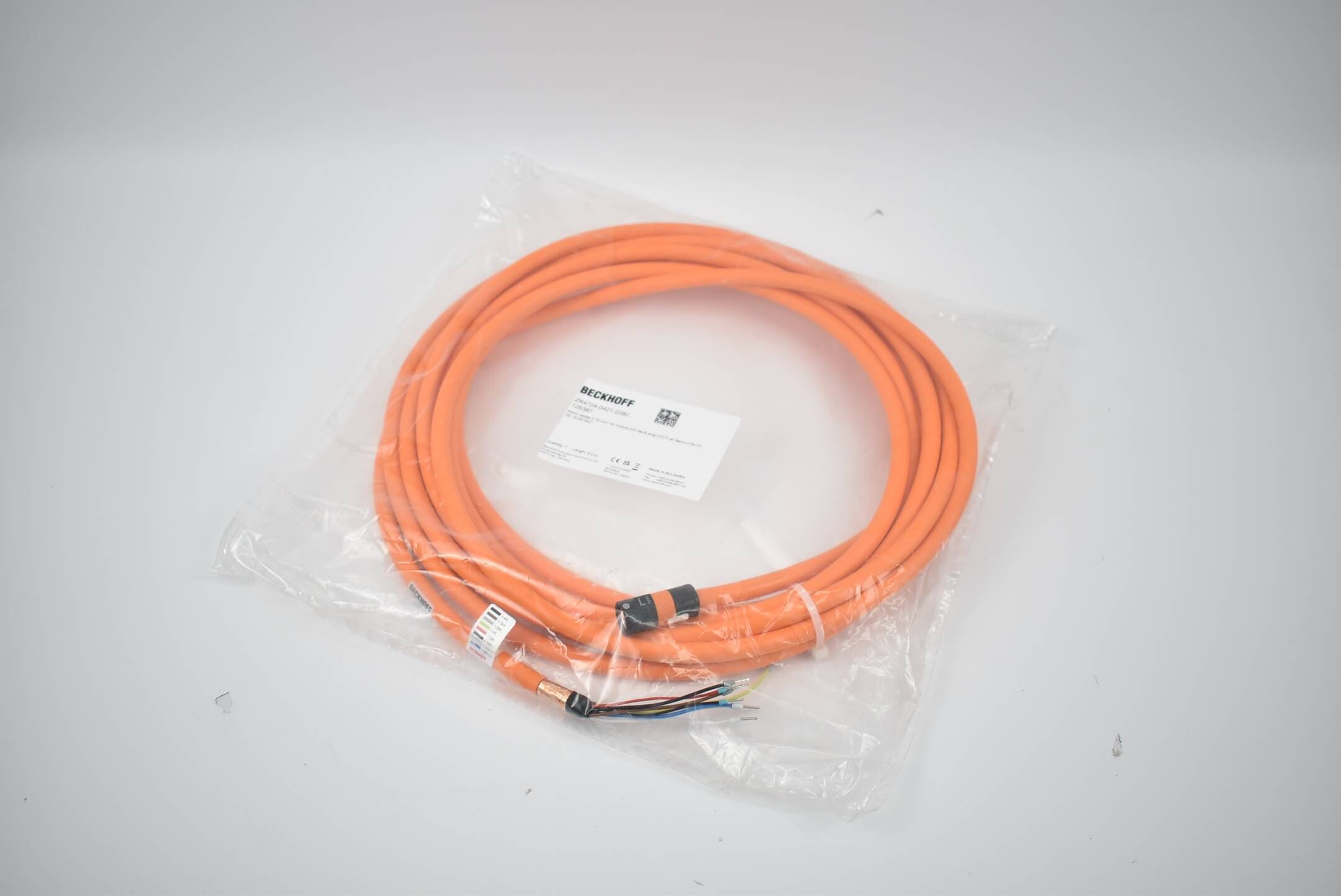 Beckhoff Motoranschlussleitung ZK4704-0421-2080 ( 0,75mm² 8,0m )