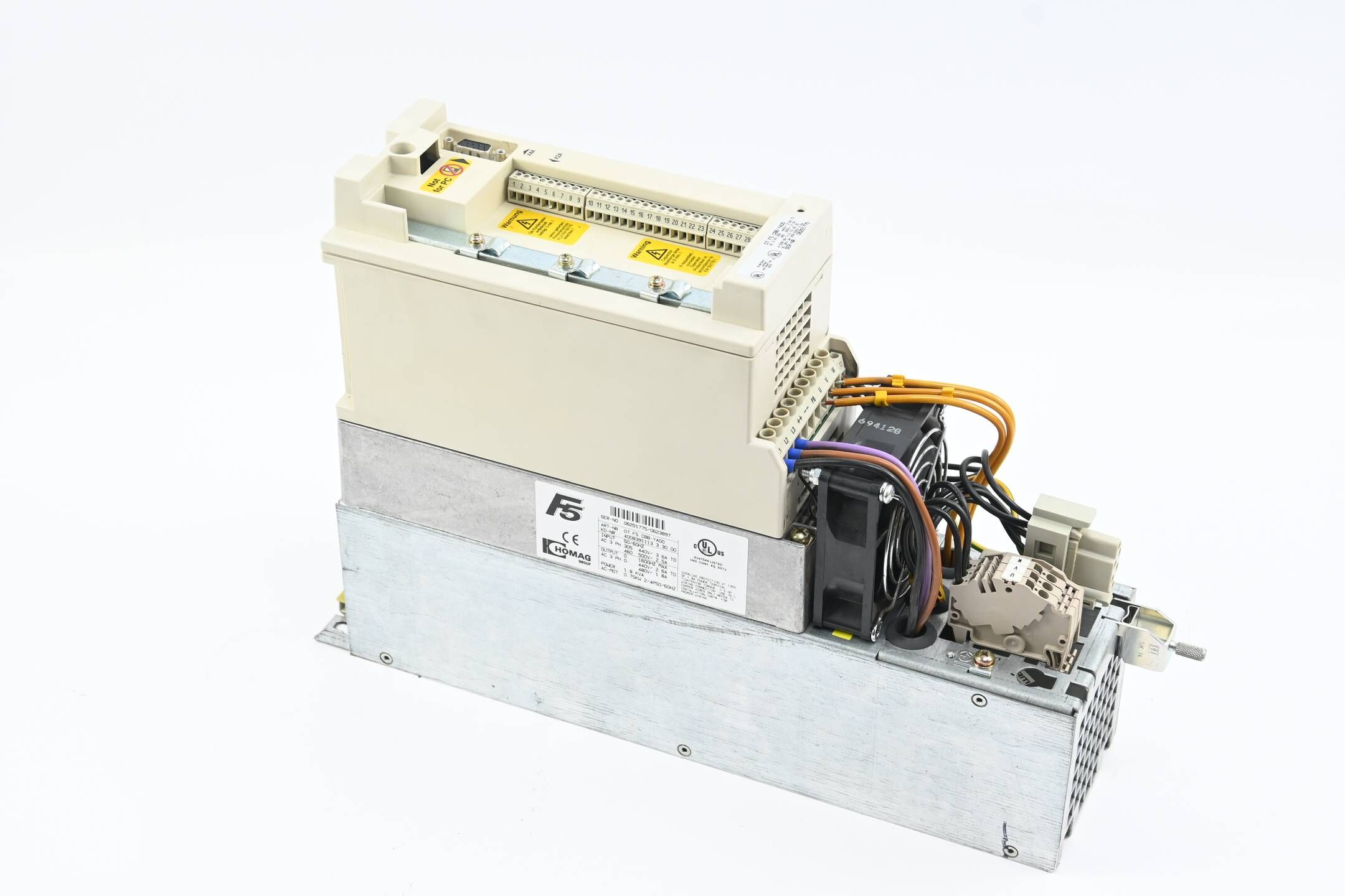 KEB Combivert F5 Frequenzumrichter 07.F5.CBB-YA00 inkl. 10.E5.T60-A071