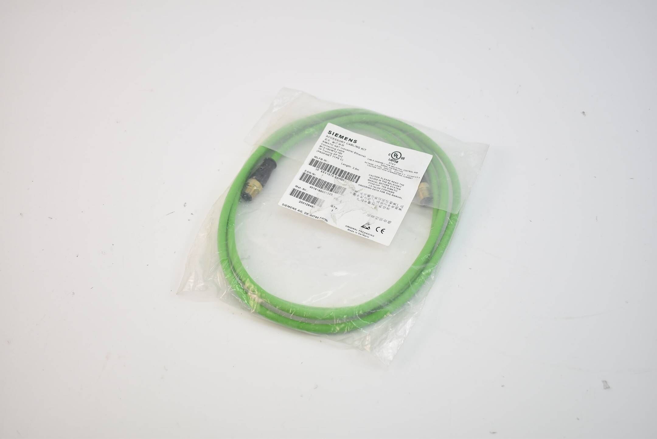 Siemens Simatic NET Industrial Ethernet 2 m 6XV1870-8AH20 ( 6XV1 870-8AH20 )