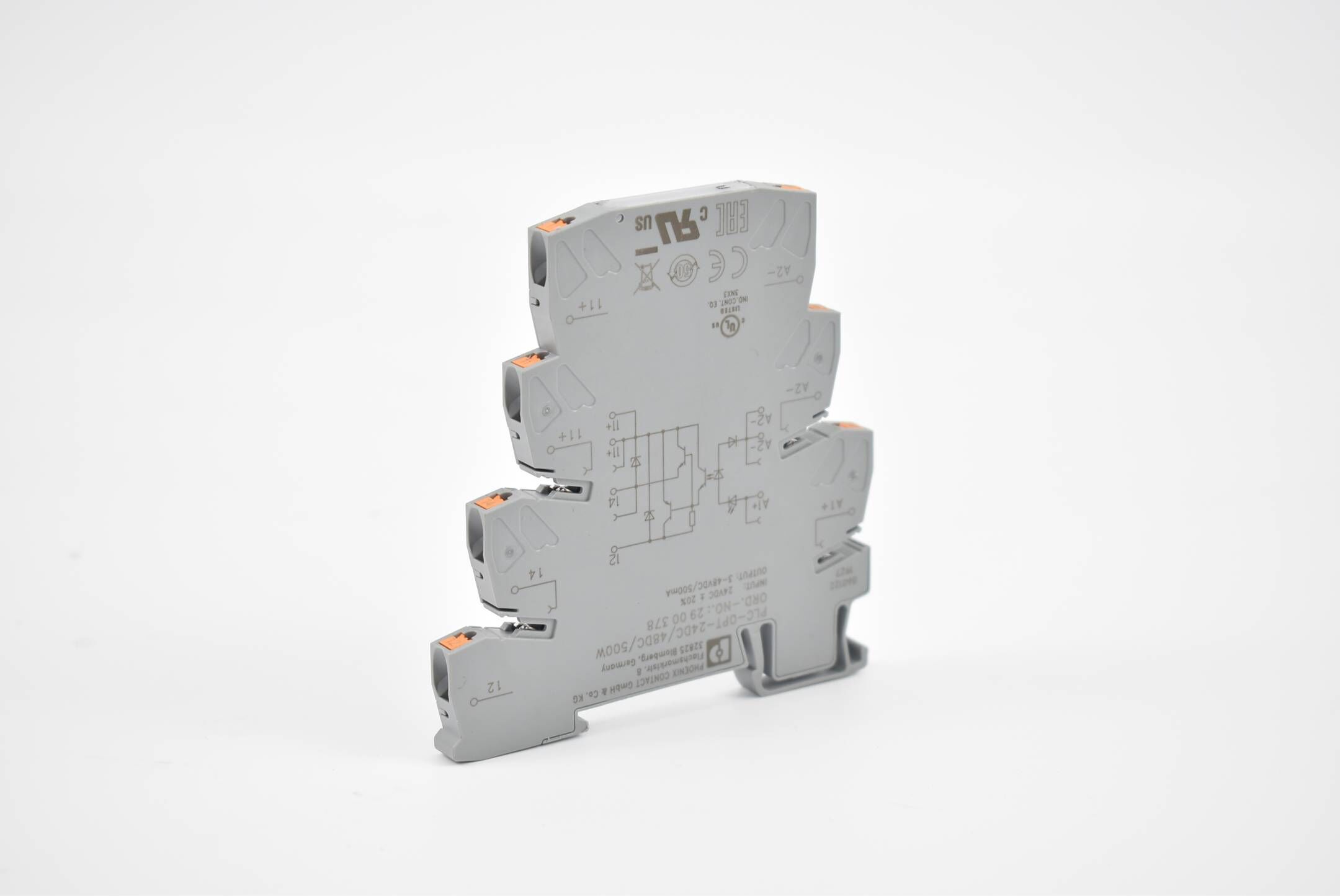 Phoenix Contact Solid-State-Relaismodul PLC-OPT- 24DC/ 48DC/500/W ( 2900378 )