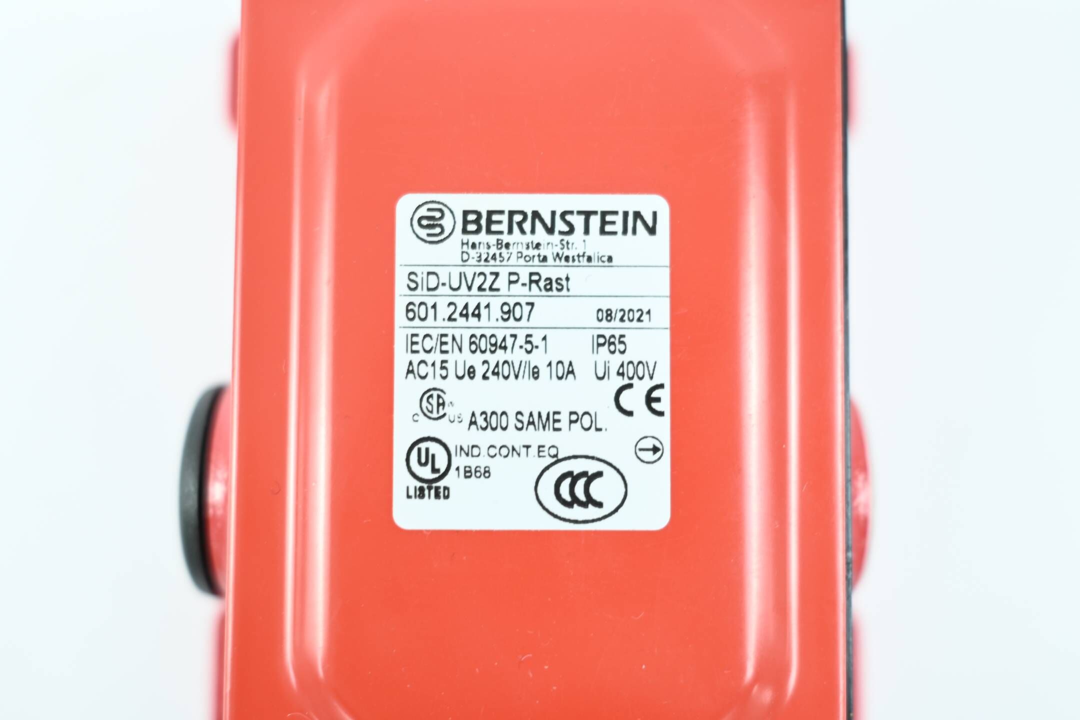 Bernstein Seilzugschalter SiD-UV2Z P-Rast 
