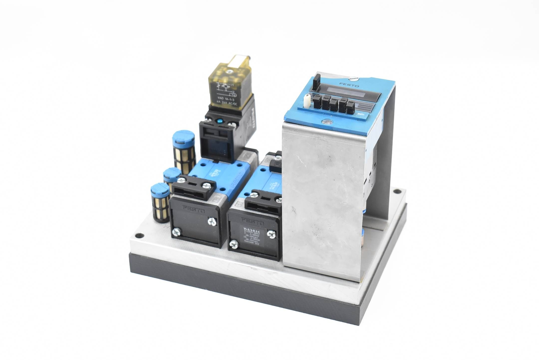 Festo Steuerblock ISO-01 531177 + 123060 + 159688 + 151009 + 13989 + 2307 + 2316