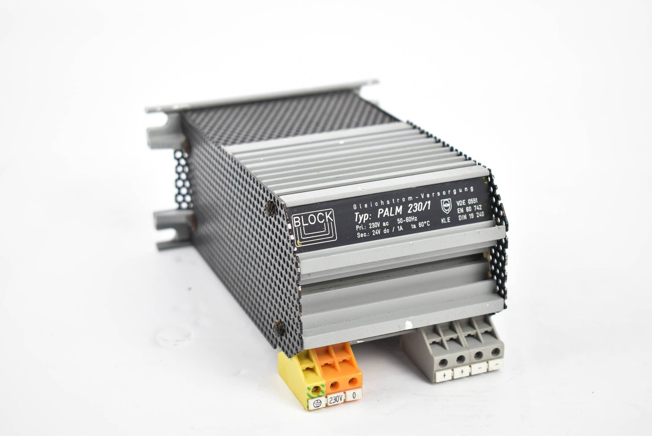 Block Gleichstrom Versorgung PALM 230/1