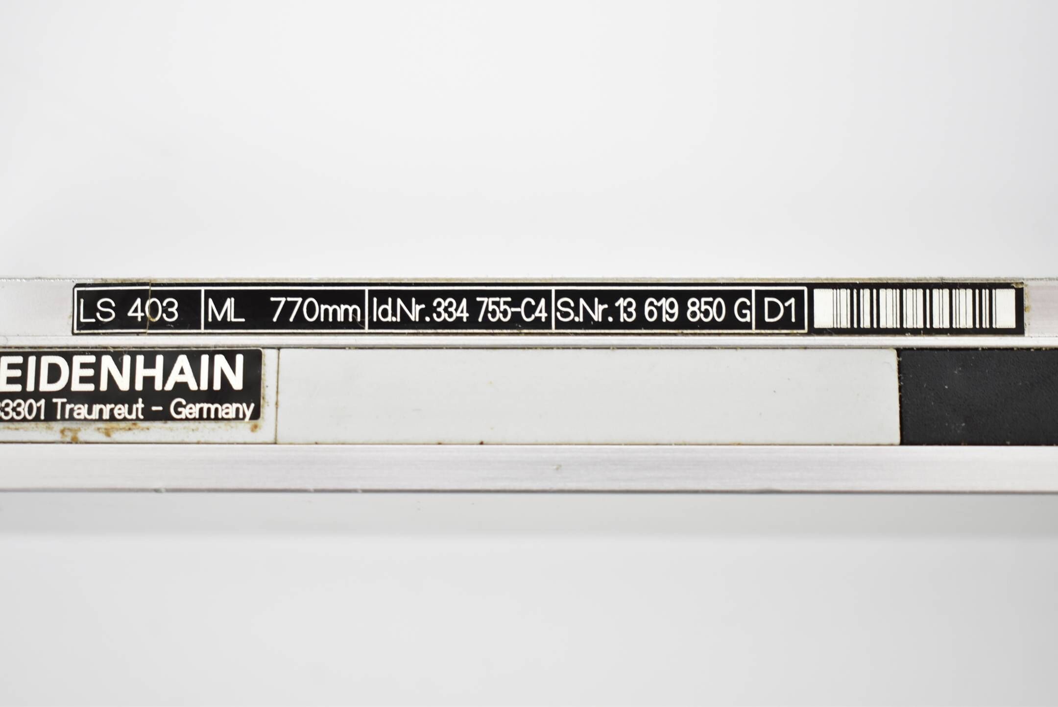 Heidenhain Glasmaẞstab LS403 ML770 ( 334 755-C4 ) inkl. AE LS403 ( 297 078-35 )