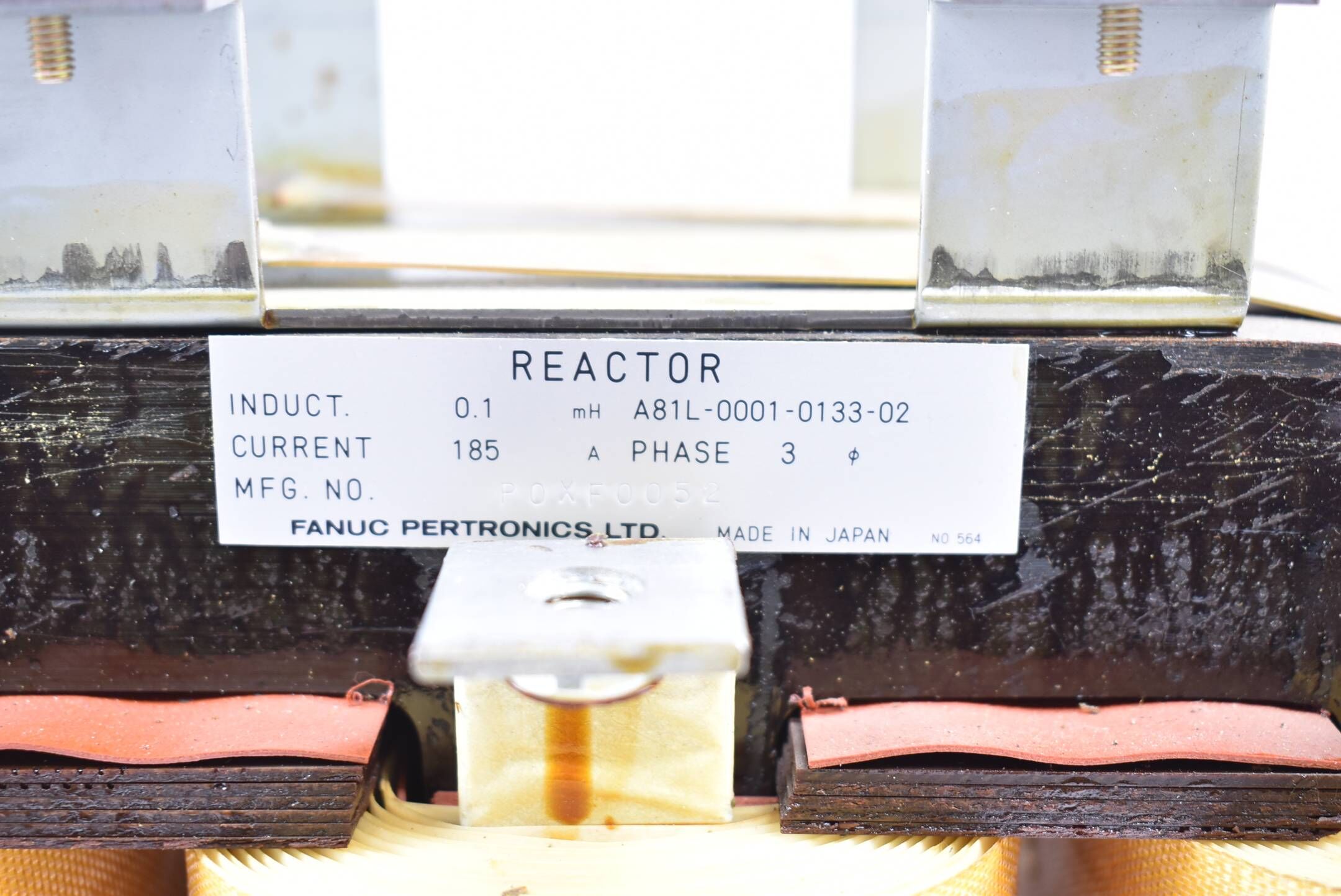 Fanuc AC Reactor 185 A  A81L-0001-0133 ( A81L-0001-0133-02 )