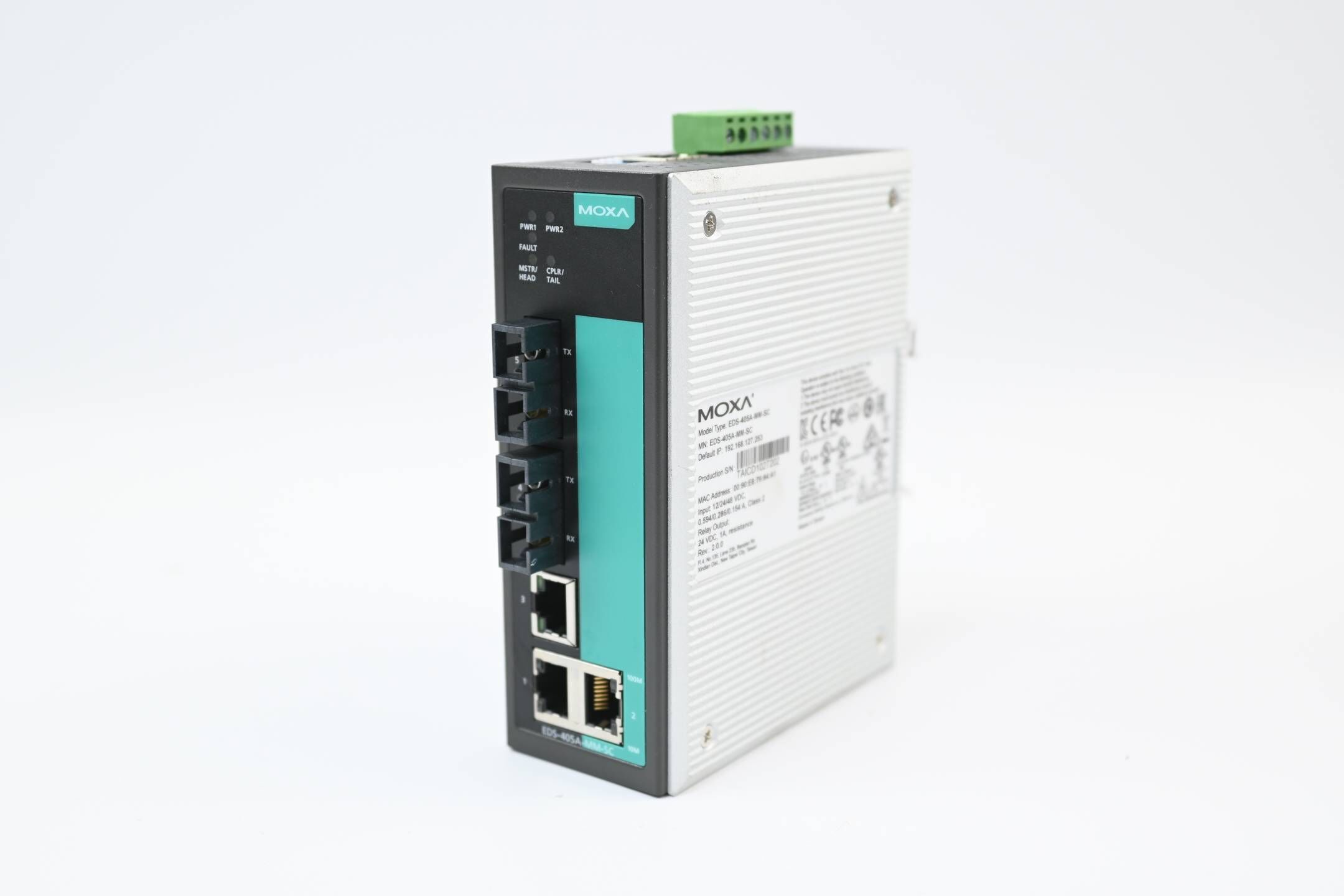 MOXA Ethernet Switch EDS-405A-MM-SC