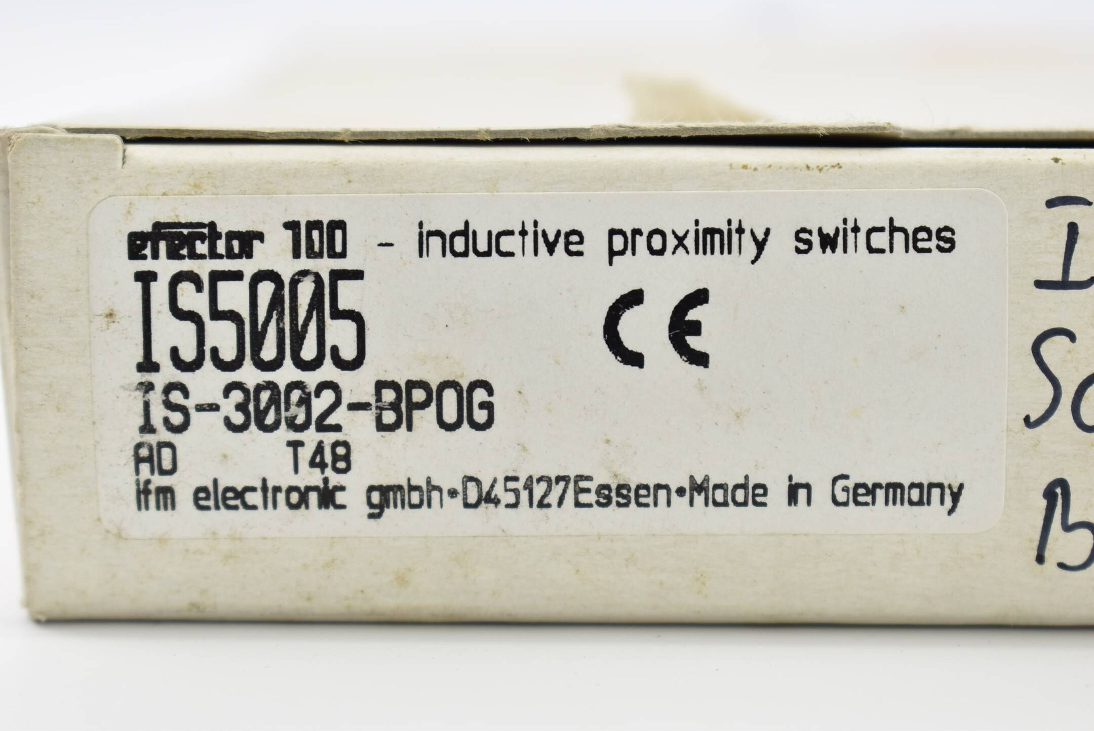 Ifm electronic efector 100 induktiver Näherungssensor IS5005 IS-3002-BPOG