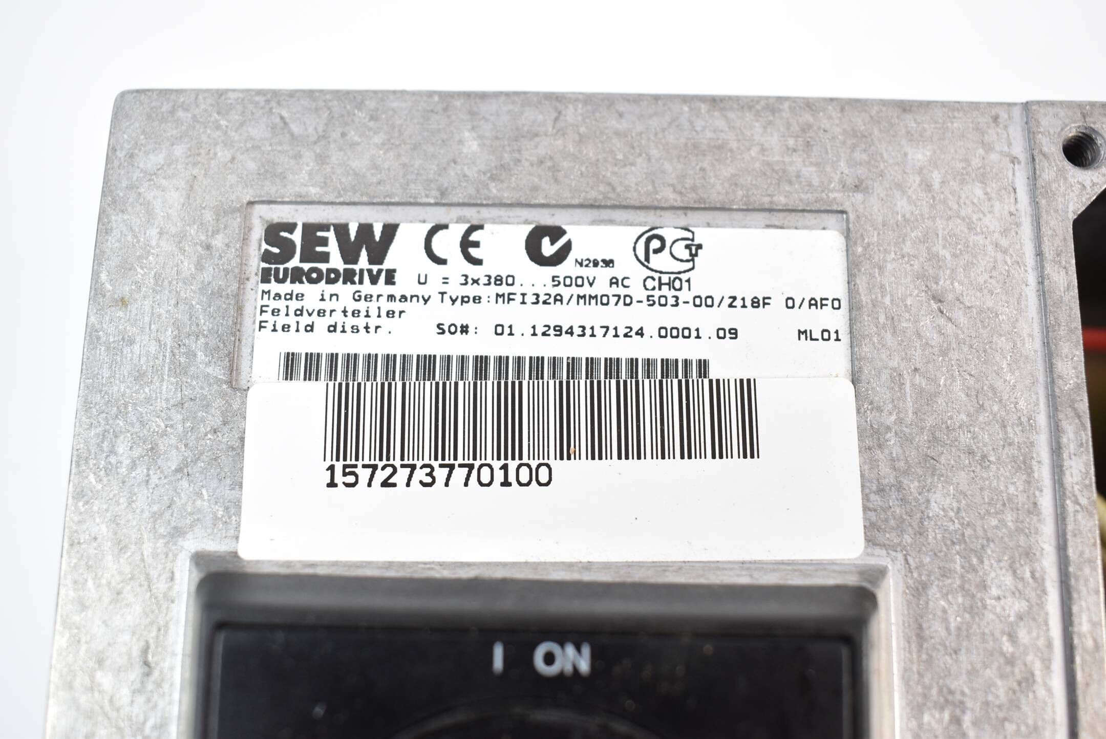 SEW Eurodrive Feldverteiler MFI32A/MM07D-503-00/Z18F 0/AF0