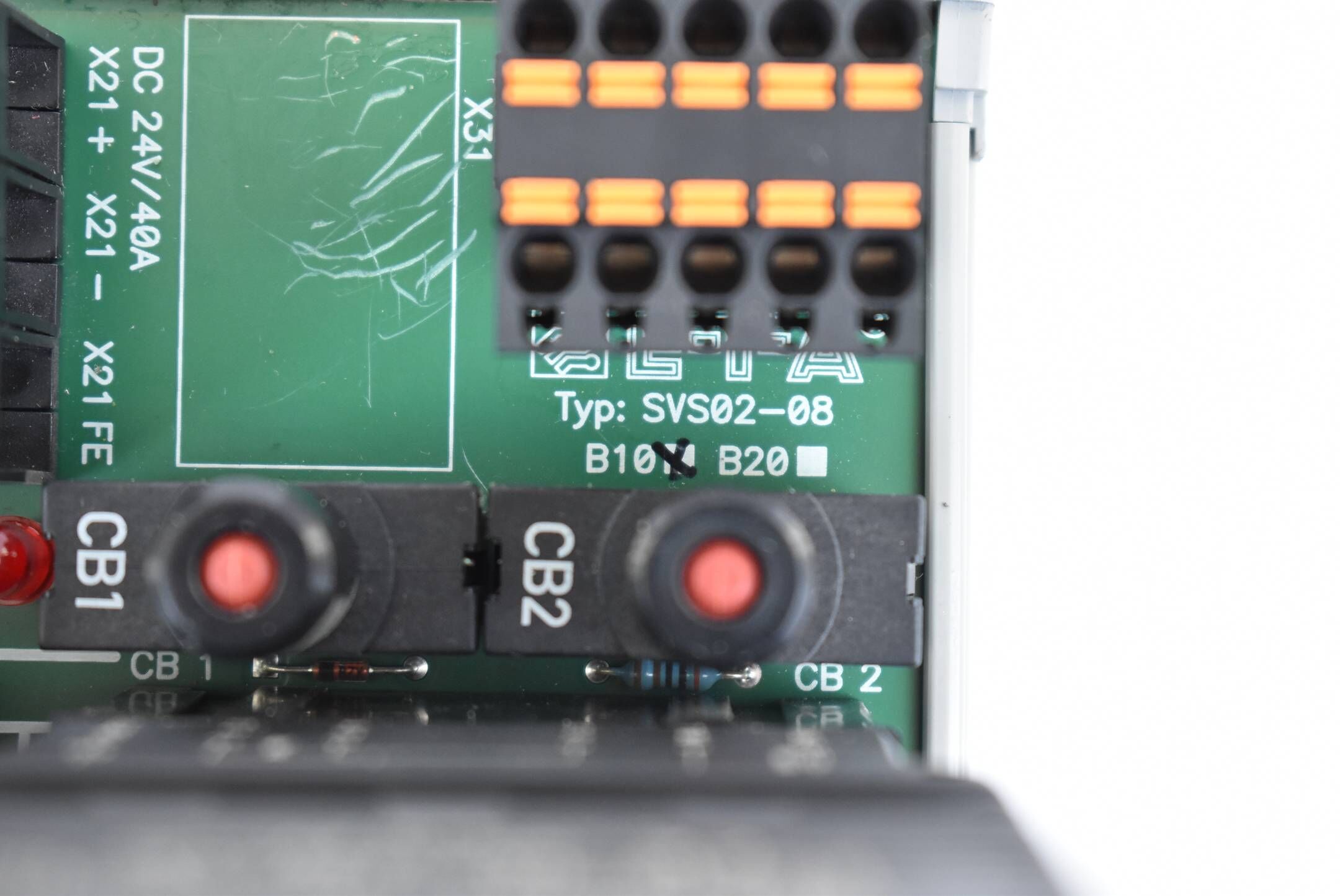 E-T-A ETA Stromverteilungssystem konfiguriert SVS02-08 inkl. ESX10, SB-S11