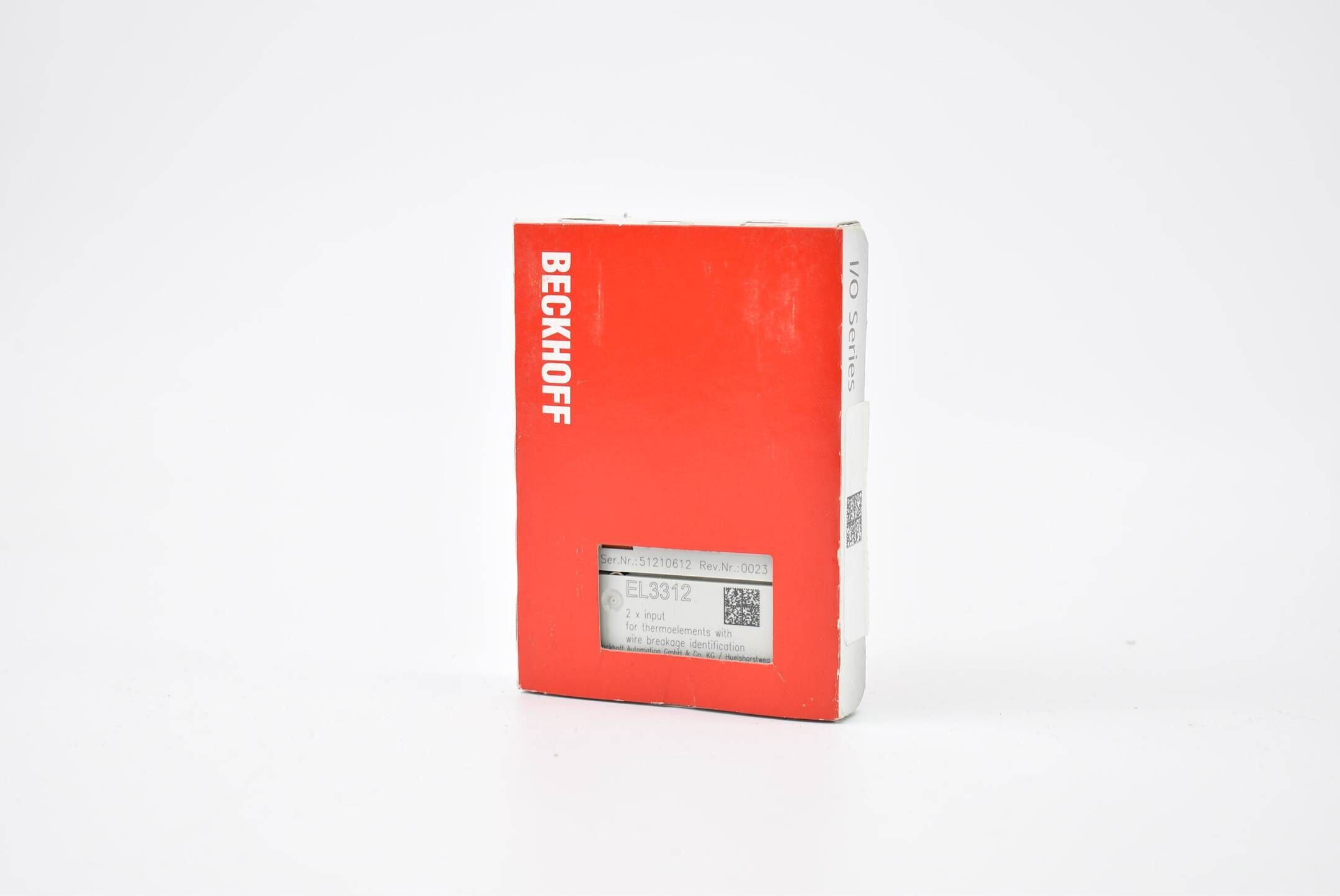 Beckhoff EtherCat-Klemme 2-Kanal-Analog-Eingang 16 Bit EL3312 ( EL 3312 )