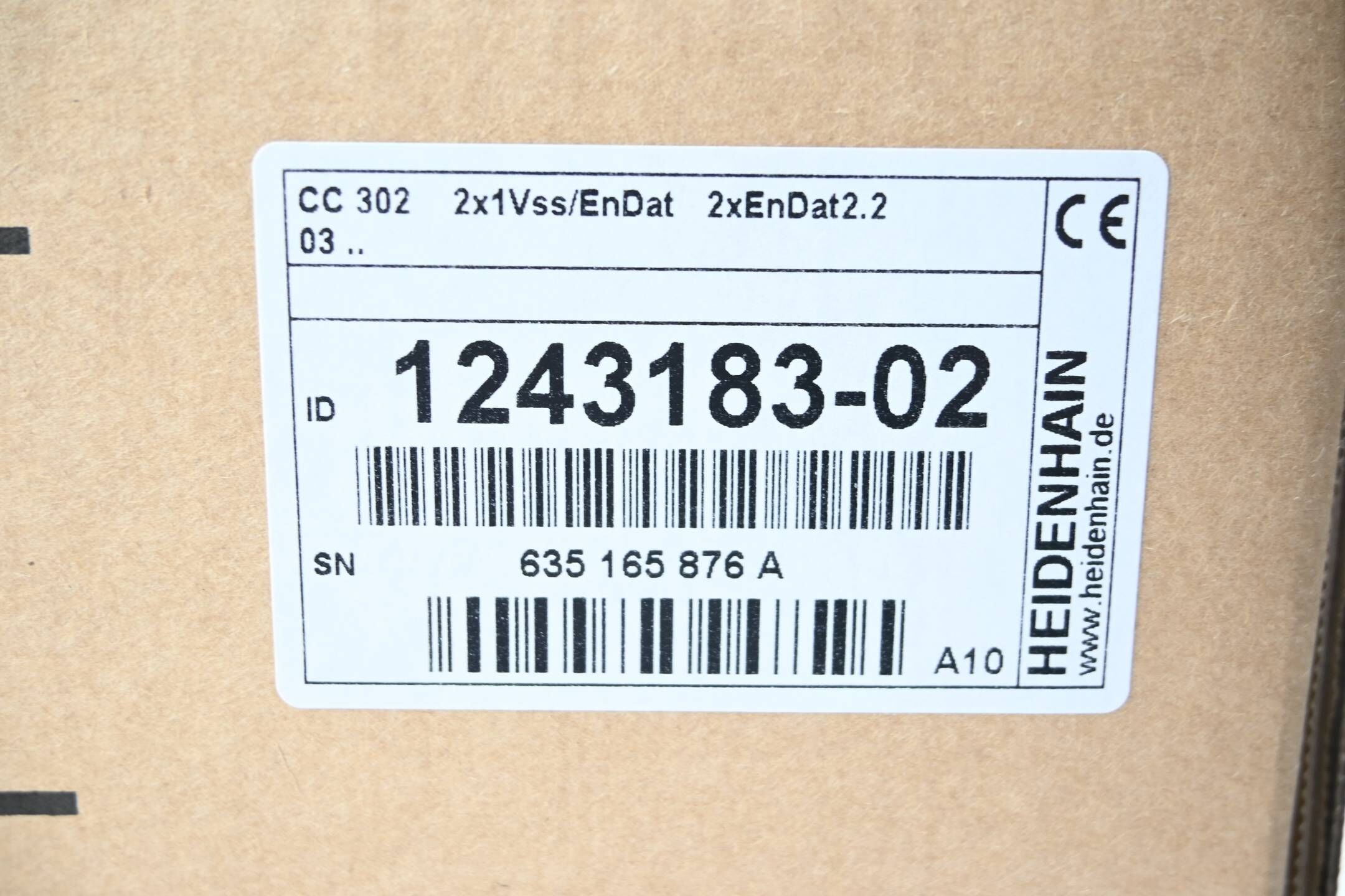 Heidenhain Reglereinheit CC 302 1243183-02 ( 1243 183-02 ) Ver. A10