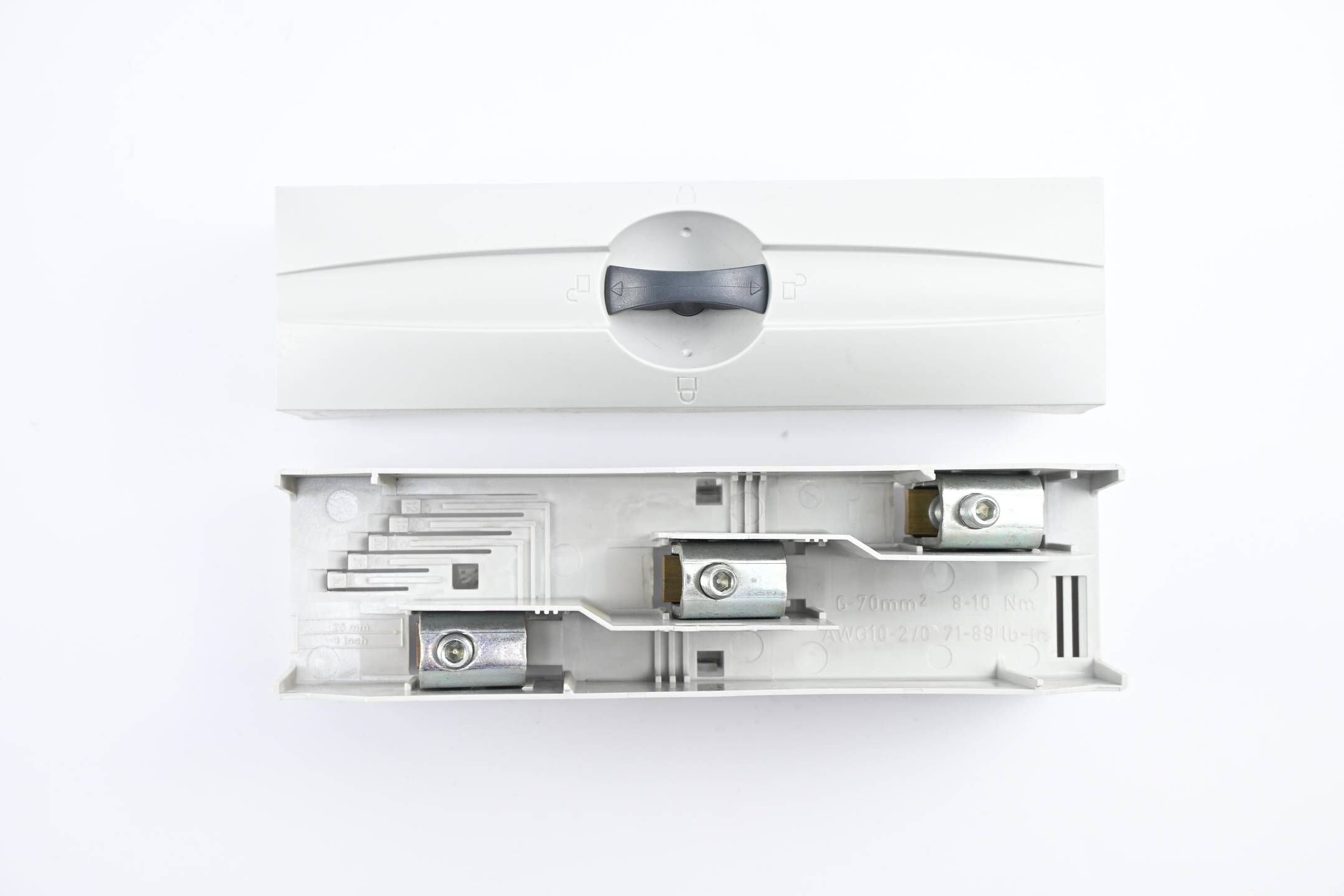 Eaton Wöhner Anschlussklemmenplatte AWG10-2/0 ( 6-70mm² ) 8-10Nm