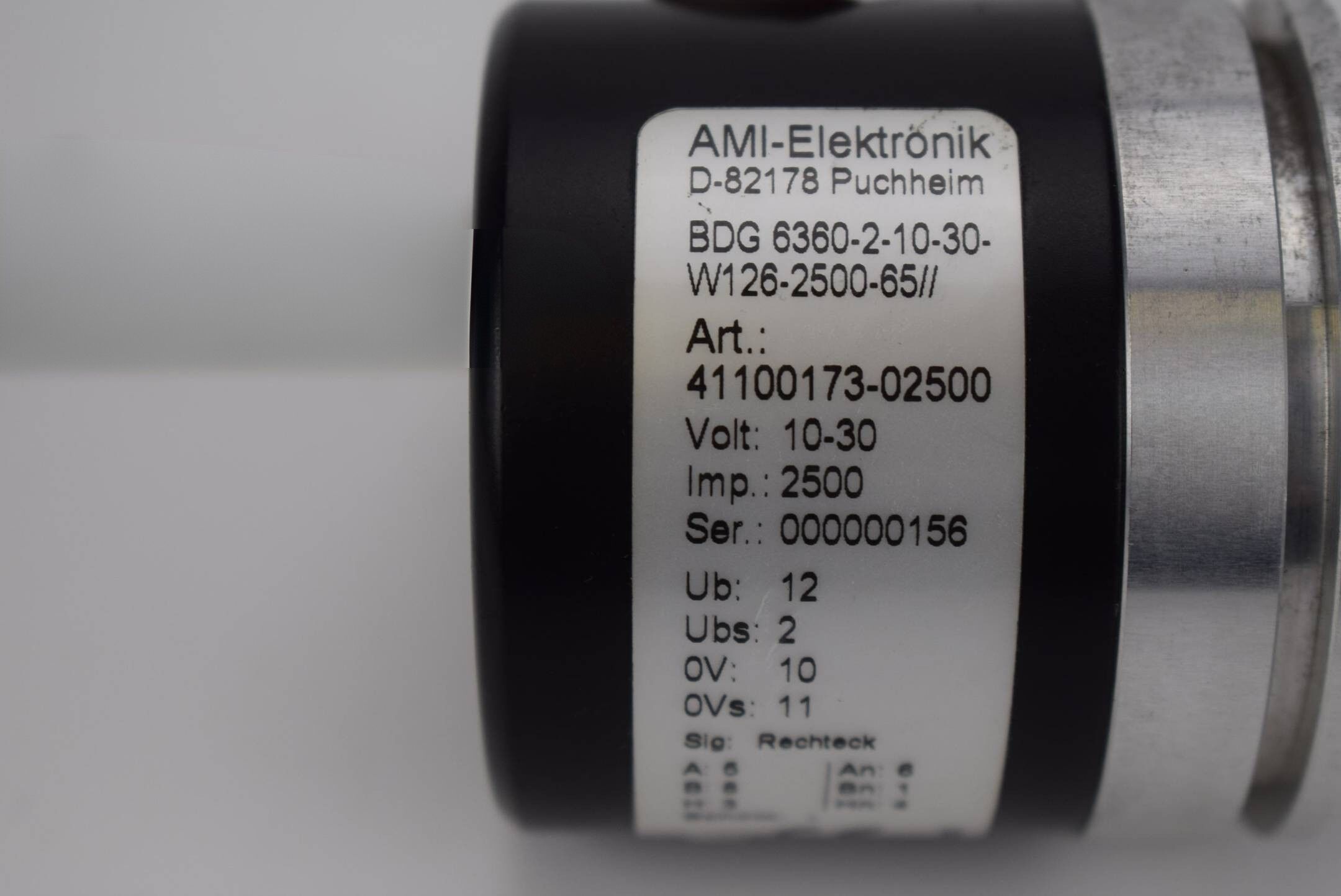 AMI Elektronik Drehgeber BDG 6360-2-10-30-W126-2500-65 ( 41100173-02500 )