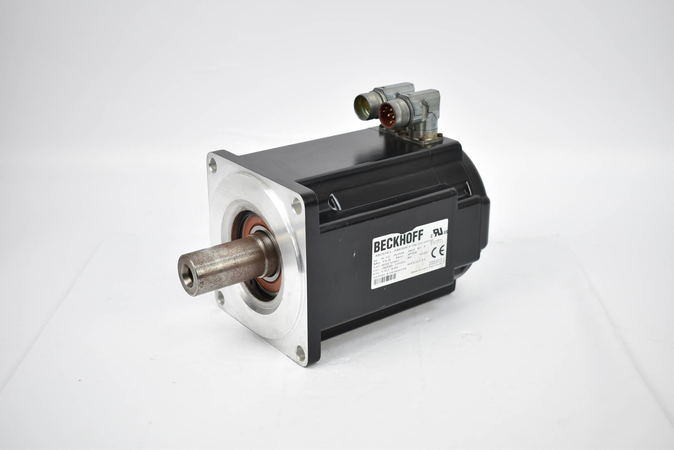 Beckhoff Servomotor 400 VAC 3000 1/min AM3063-0K10-0000