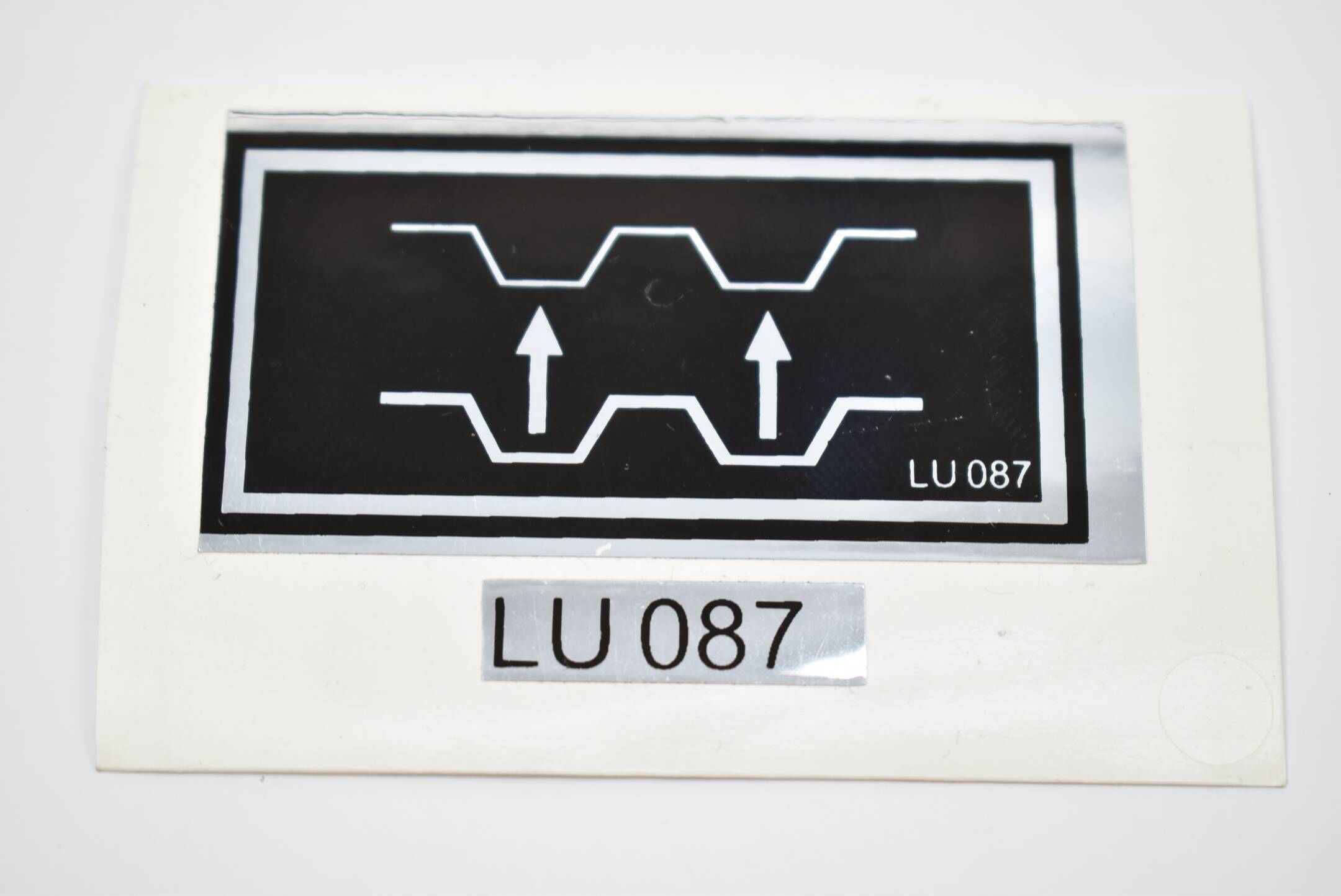 Piktogramm Aufkleber Auswerfer LU 087 ( LU087 ) VE 24 Stück