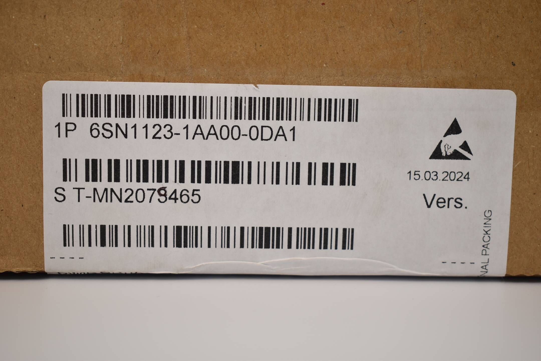 Siemens simodrive 611 Leistungsmodul 6SN1 123-1AA00-0DA1 ( 6SN1123-1AA00-0DA1 )