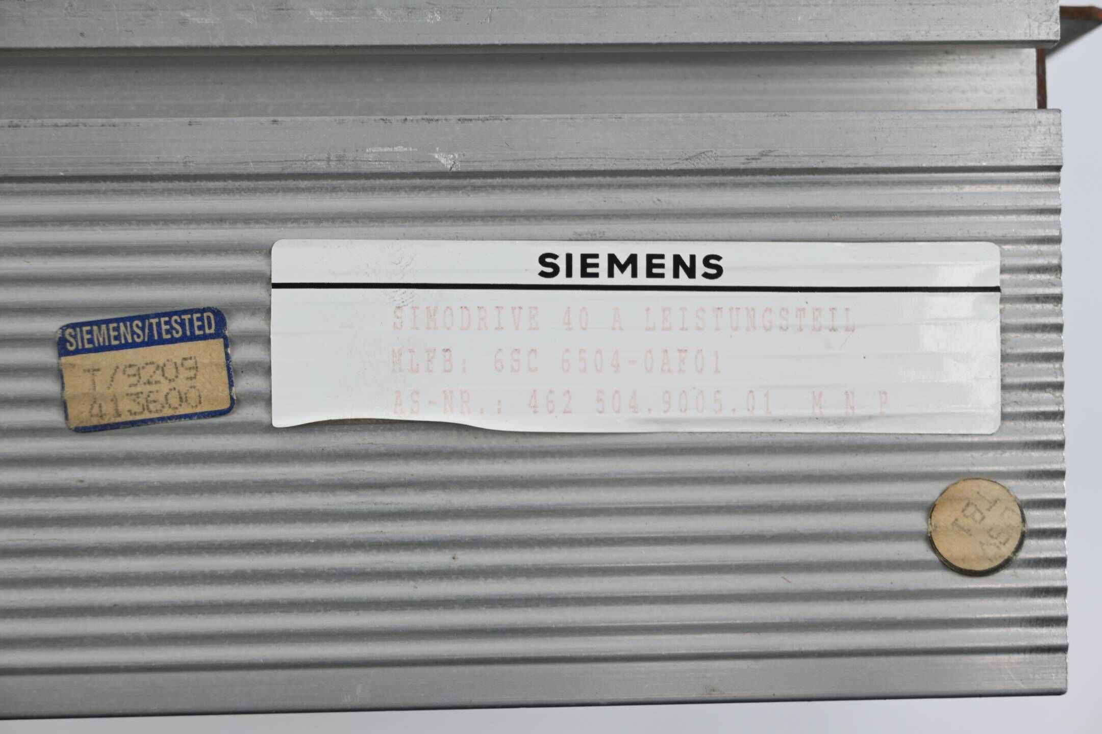 Siemens Simodrive 690 Leistungsteil 6SC6504-0AF01 ( 6SC6 504-0AF01 )