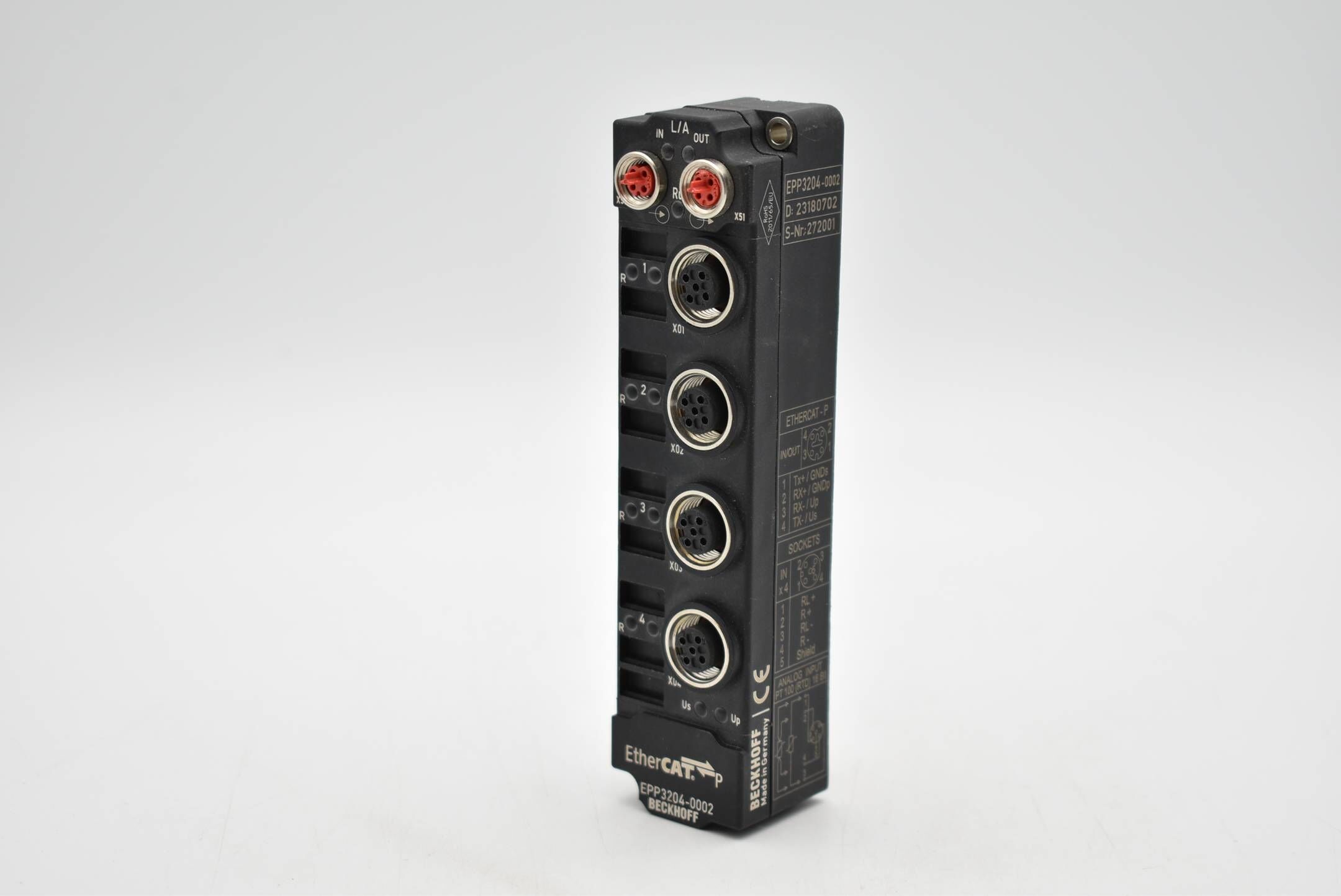 Beckhoff EtherCAT EP3204-0002 ( 23180702 )