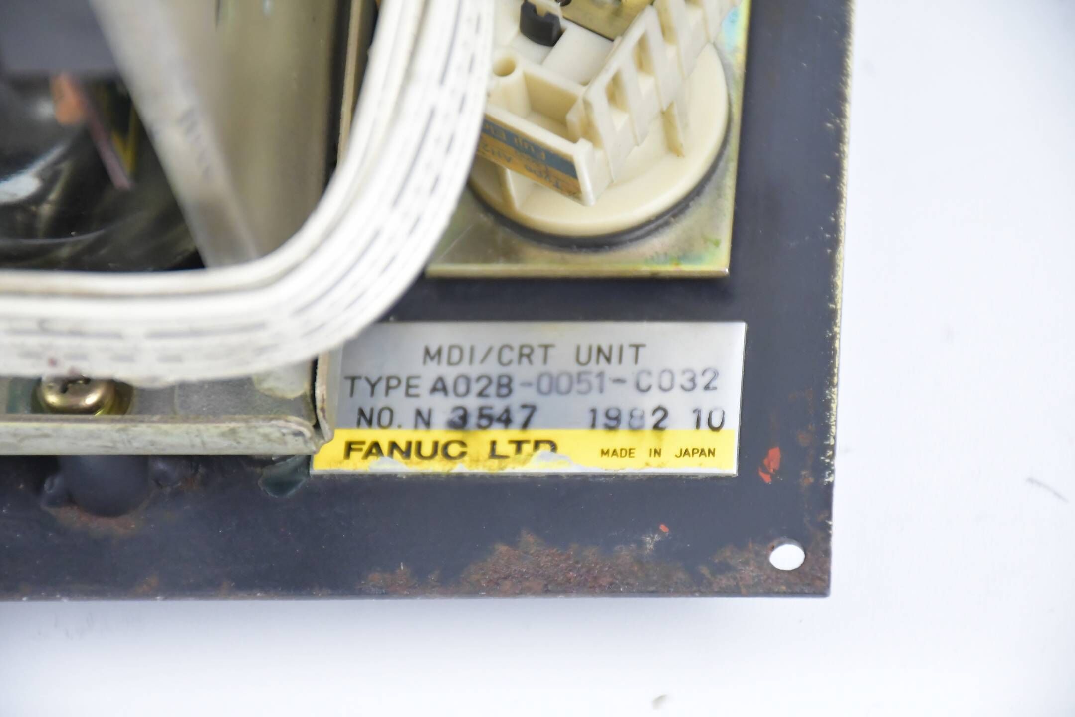DEFEKT Fanuc LTD. Bedienpanel A02B-0051-C032 inkl. A61L-0001-0072